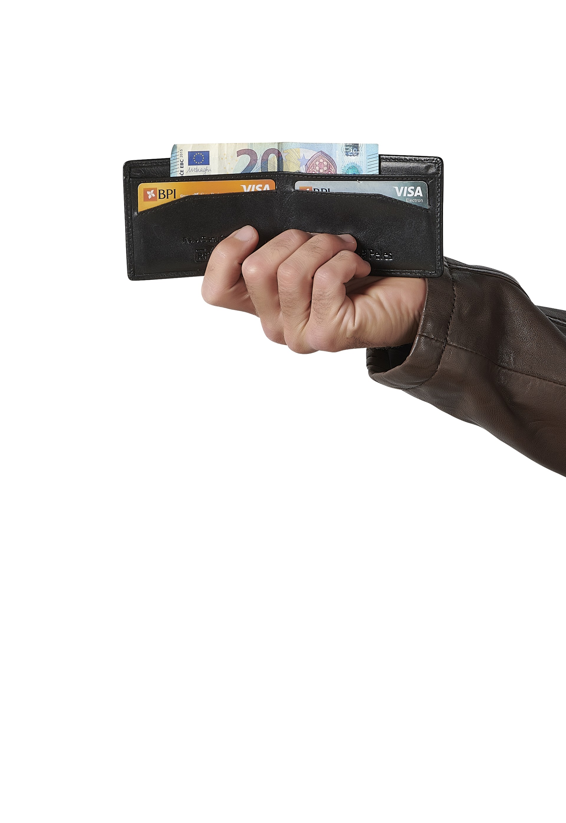 Carteira em pele 0604