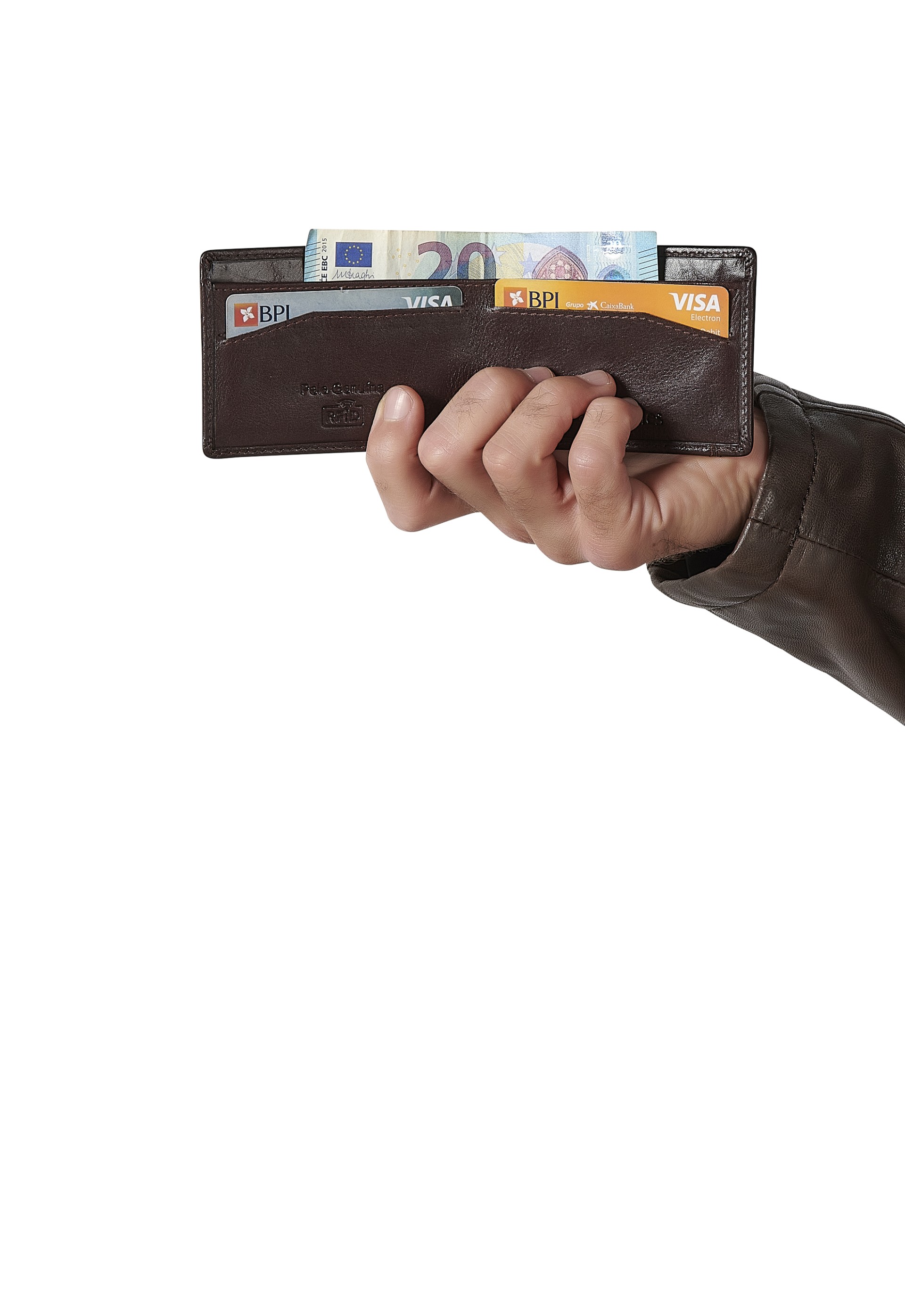 Carteira em pele 0604