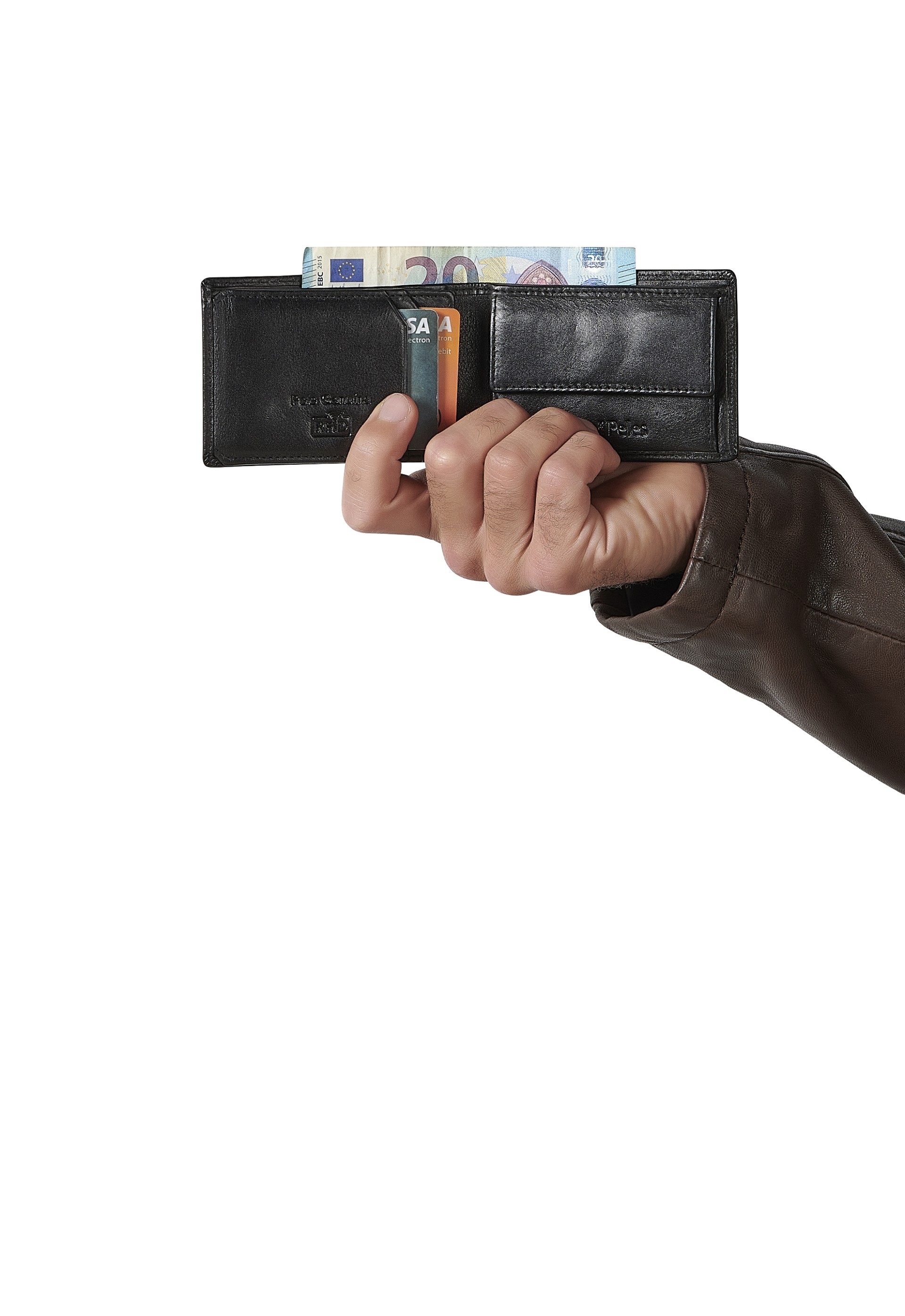 Carteira em pele 0605