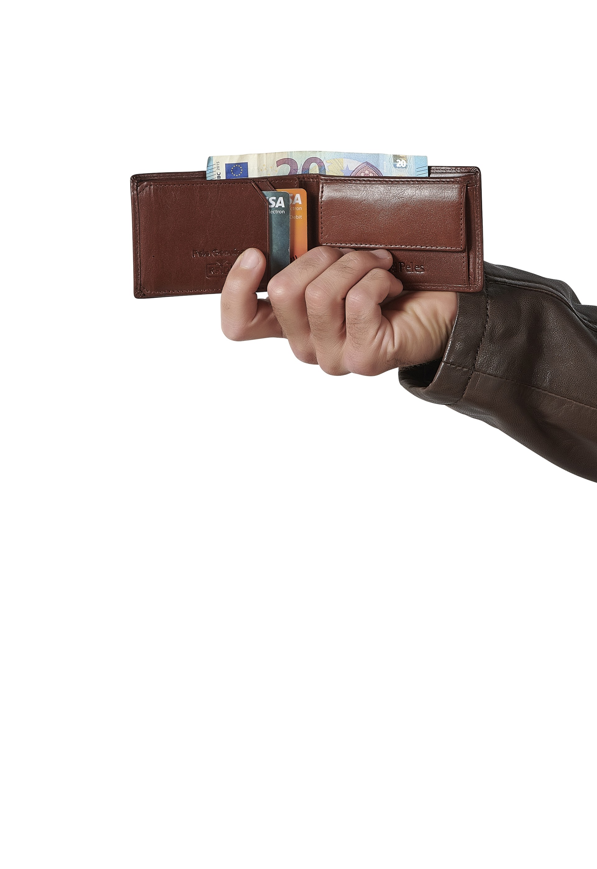 Carteira em pele 0605