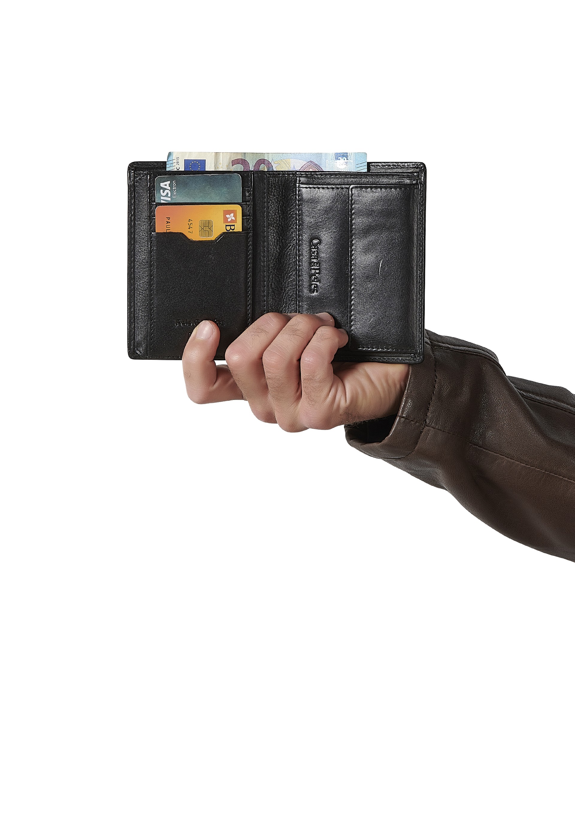 Carteira em pele 0607