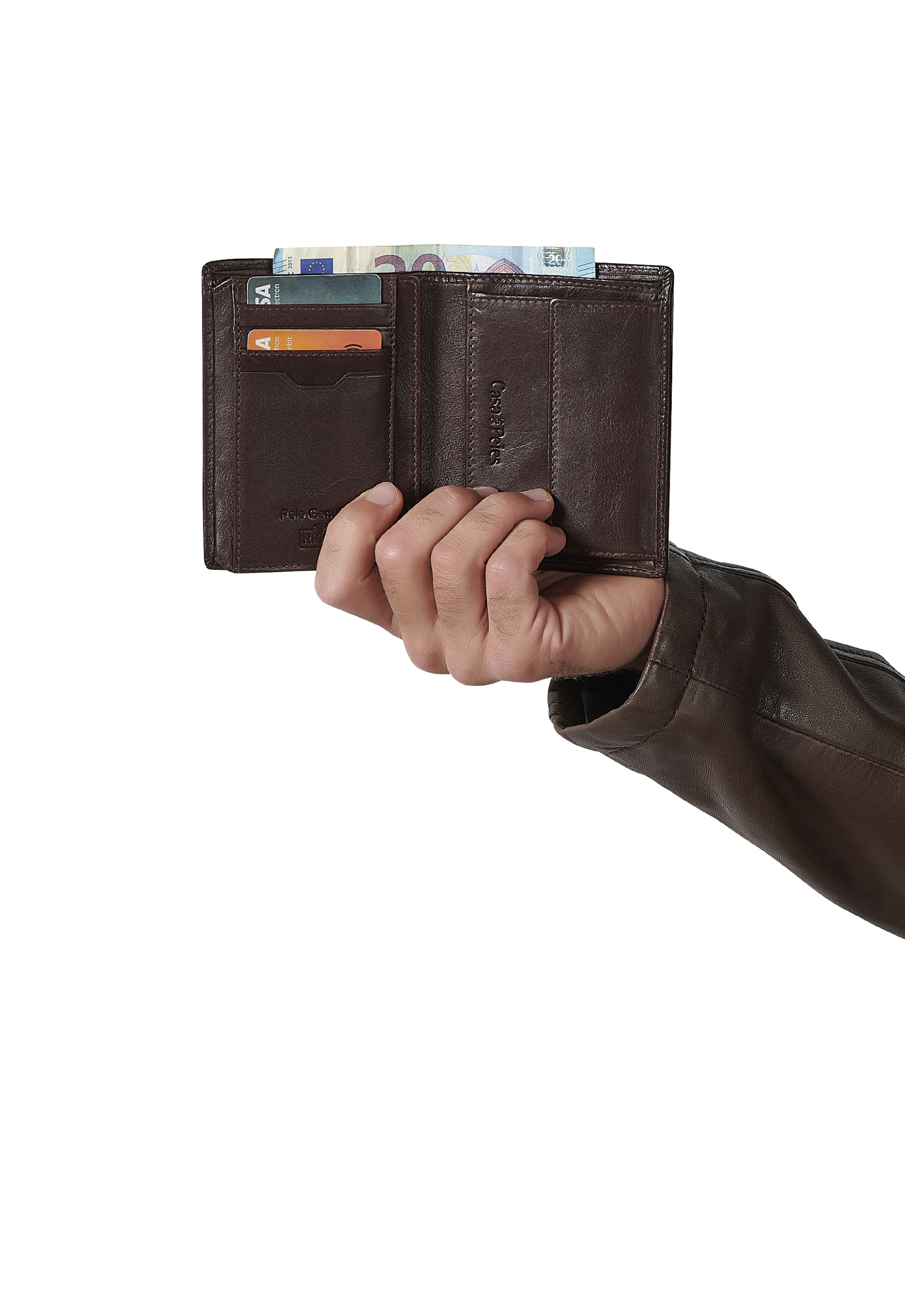 Carteira em pele 0607