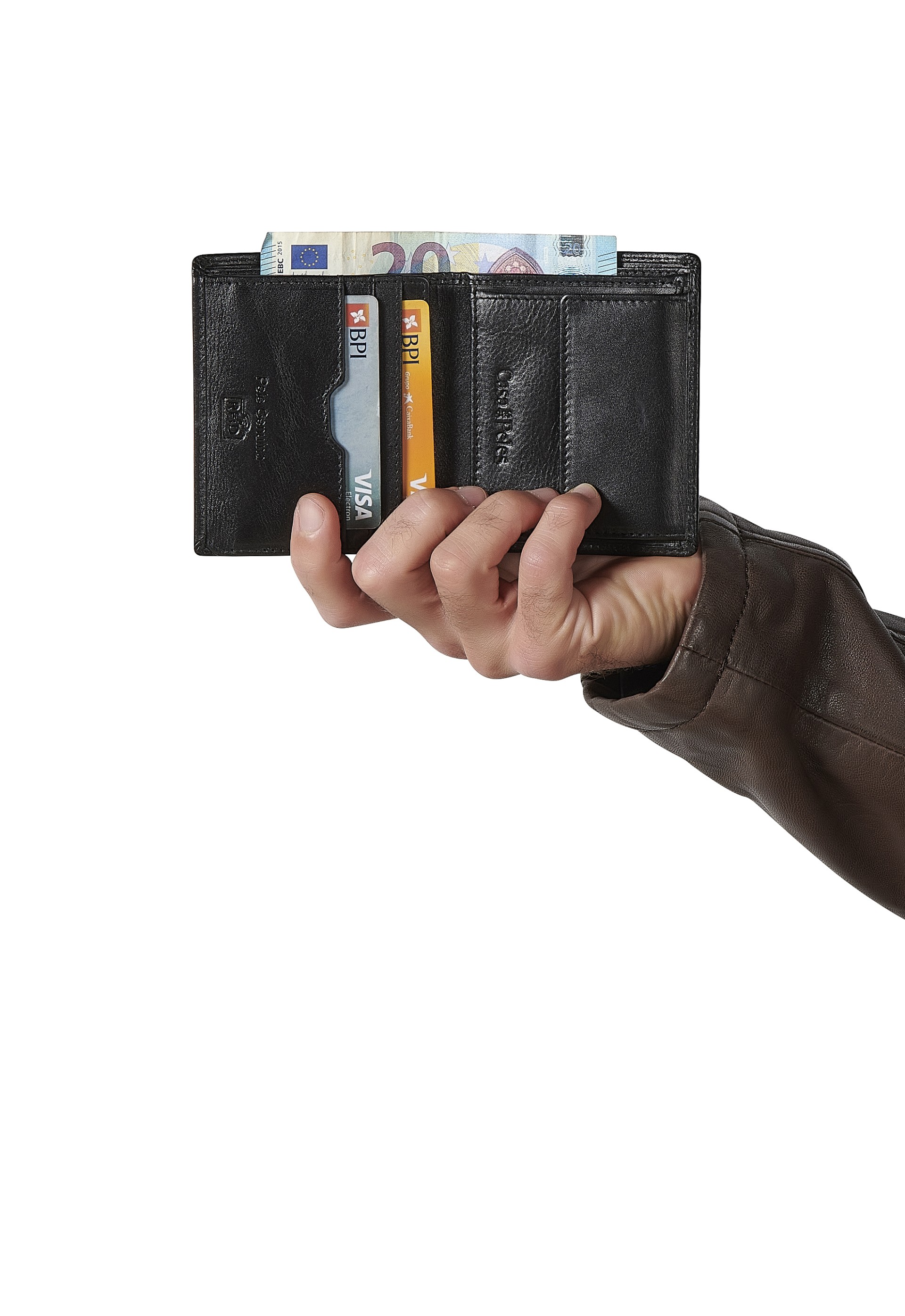 Carteira em pele 0609