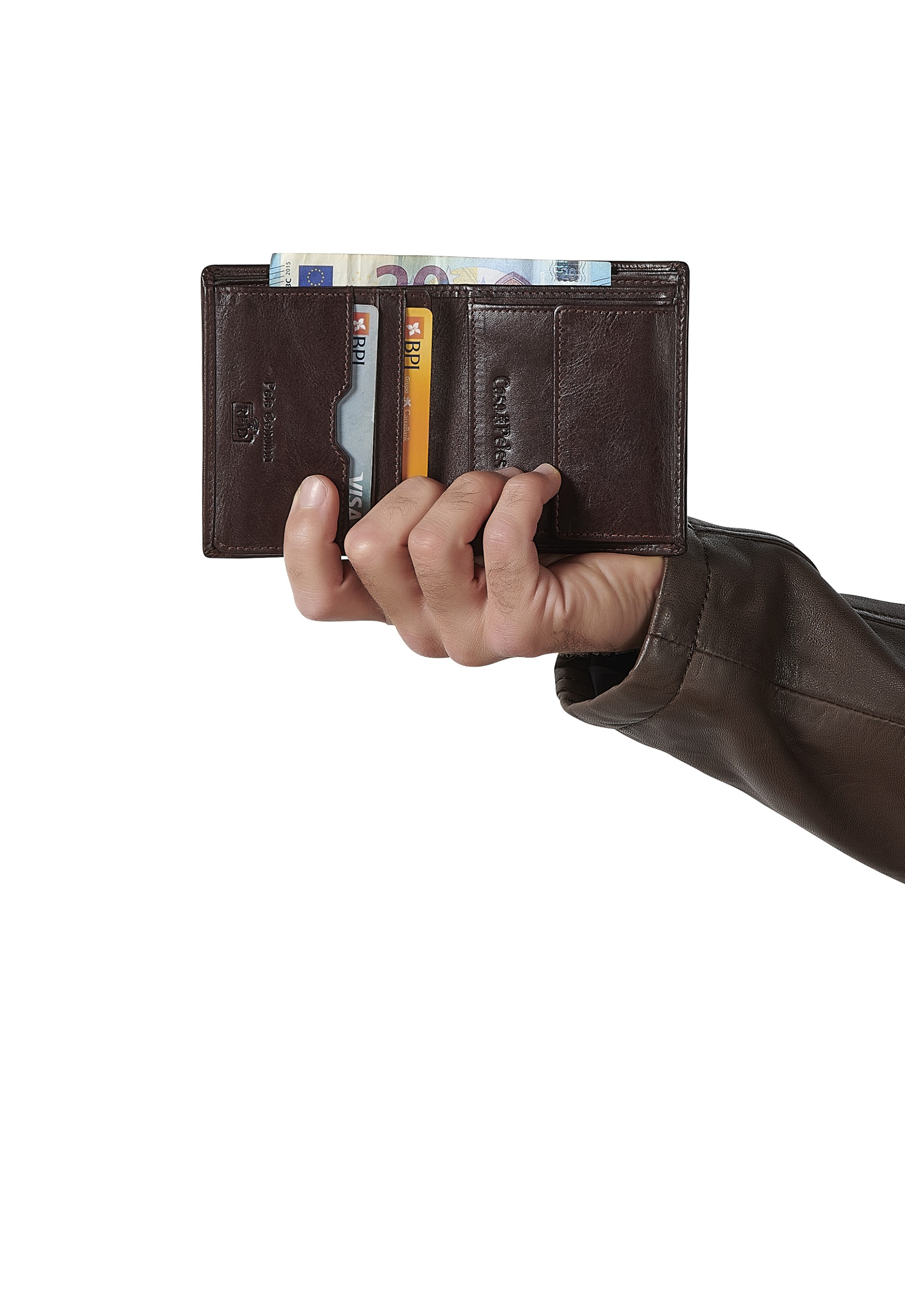 Carteira em pele 0609