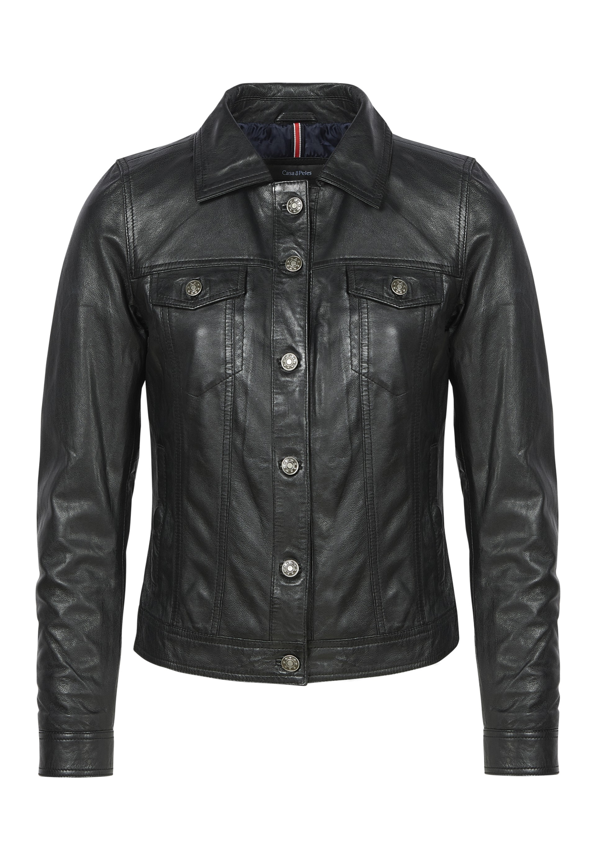 Blusão em pele Aurora