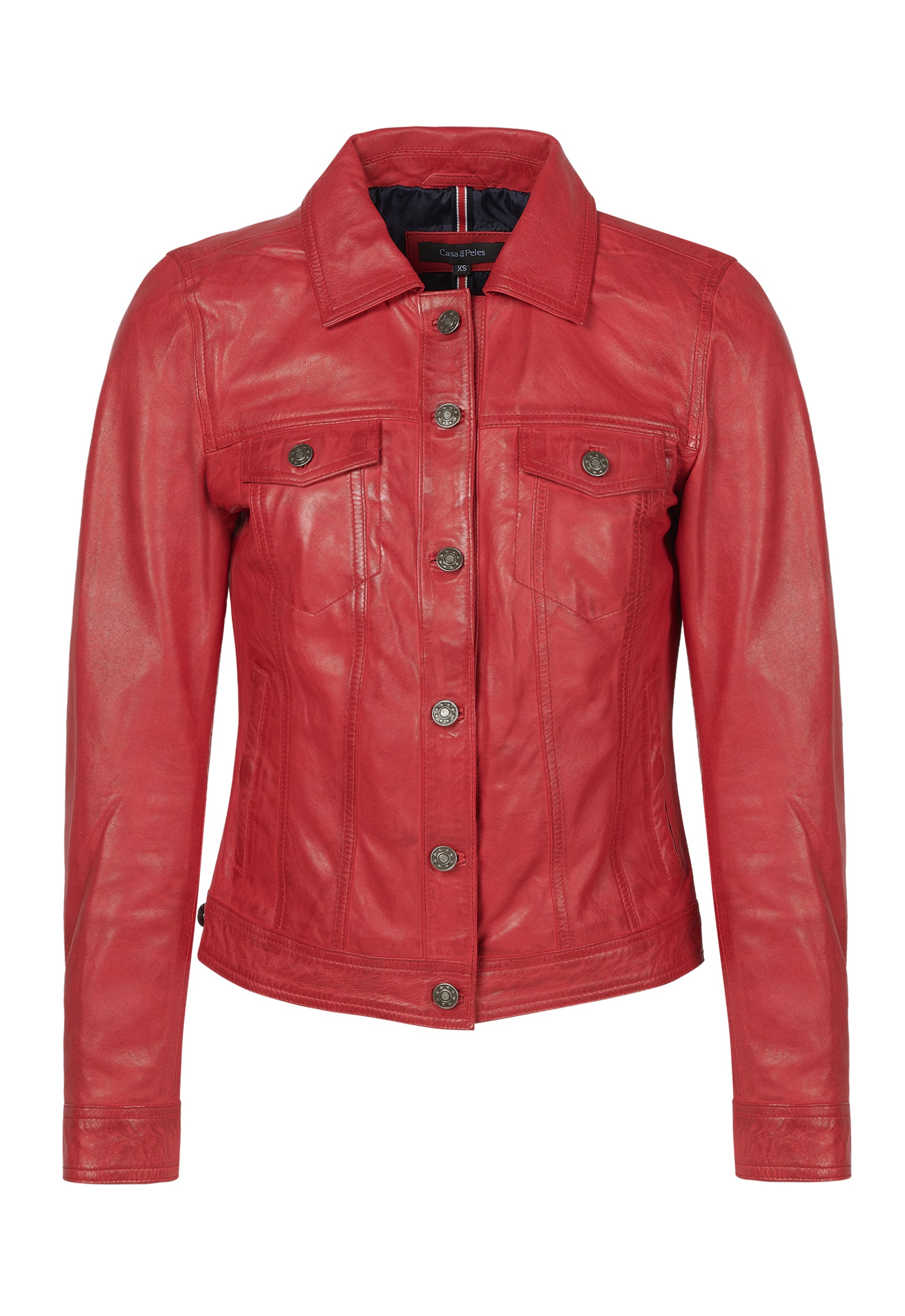 Blusão em pele Aurora