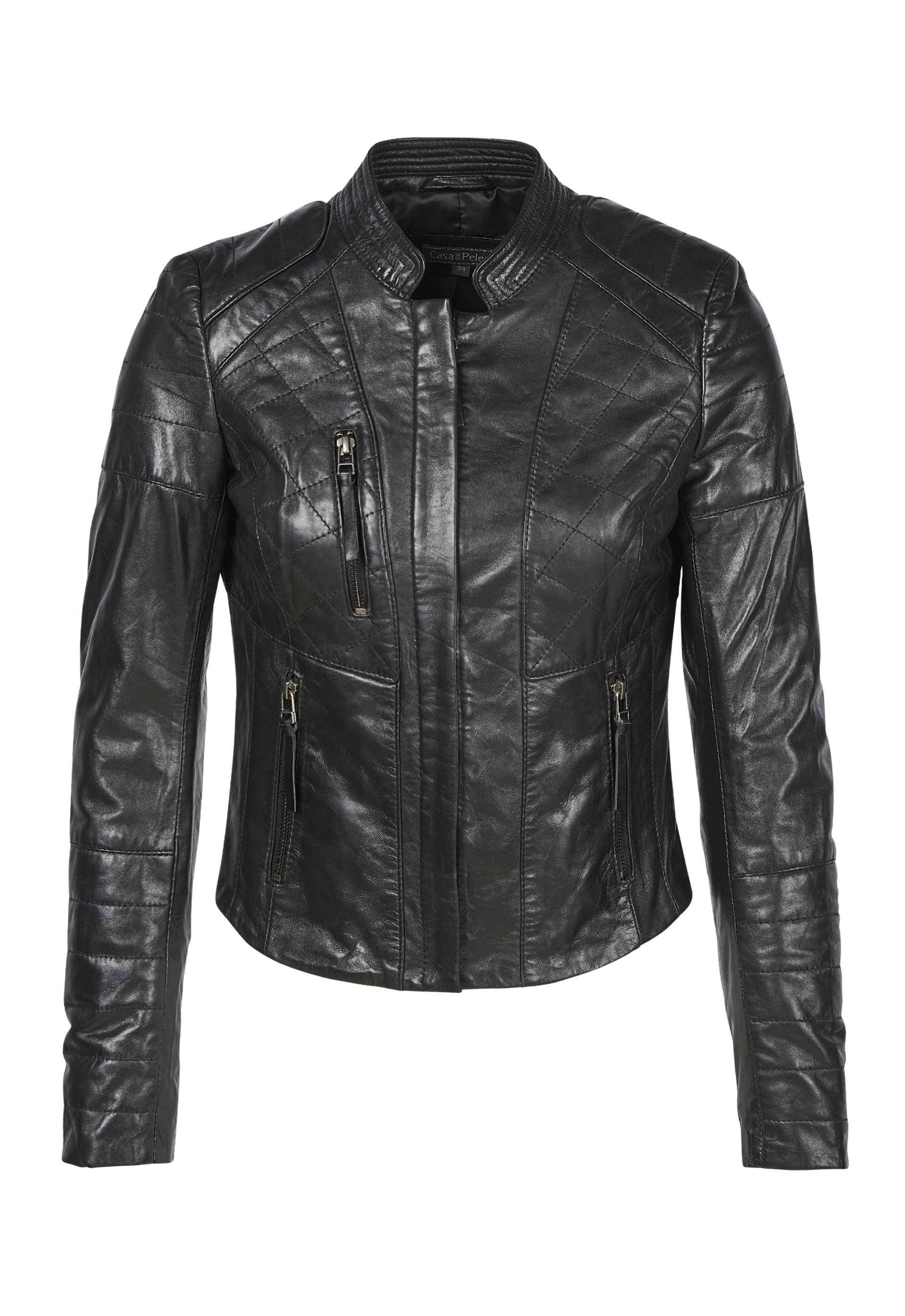 Blusão em pele Rita