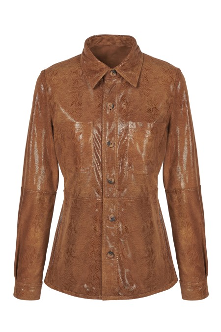 Camisa em pele Medusa