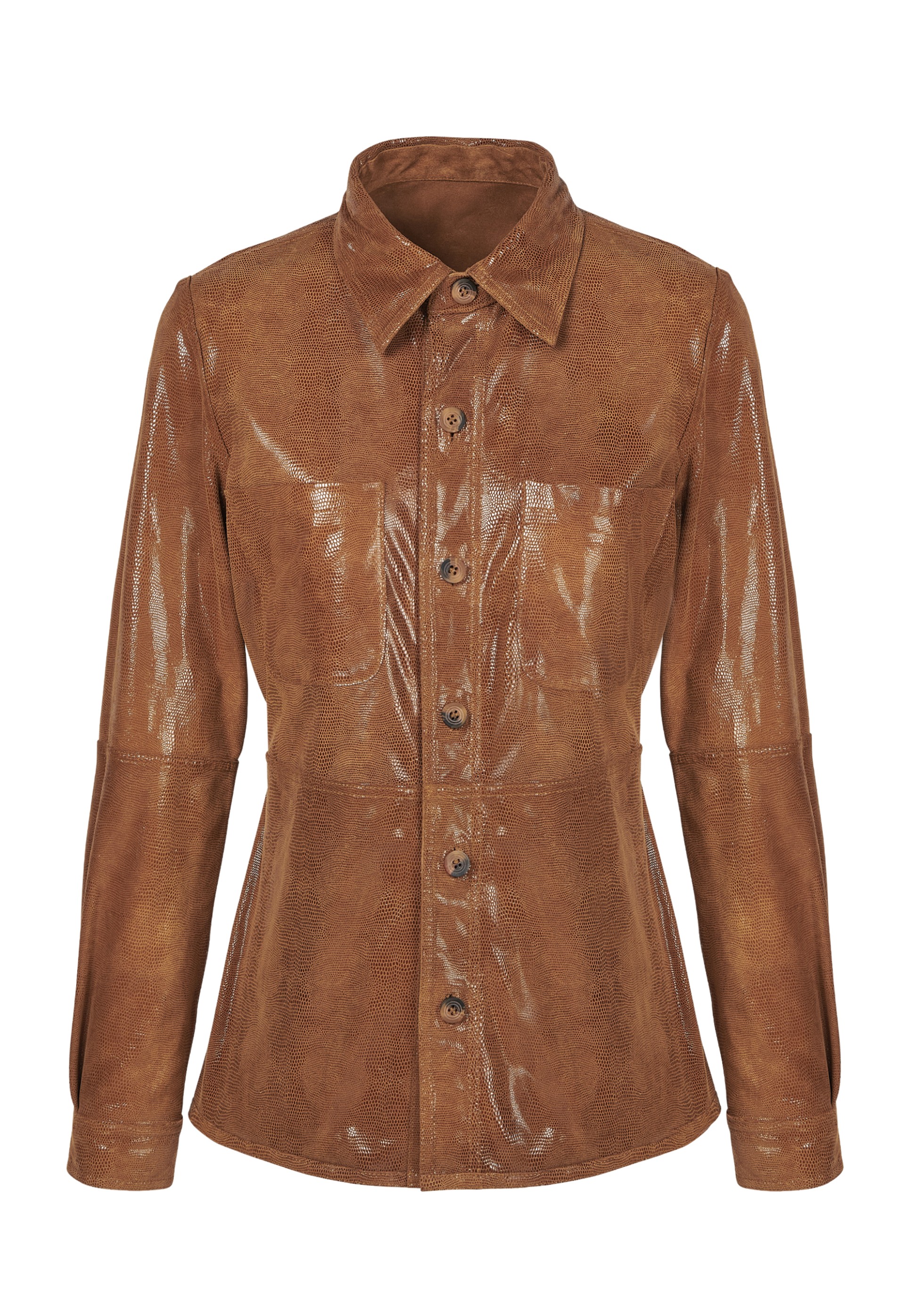 Camisa em pele Medusa