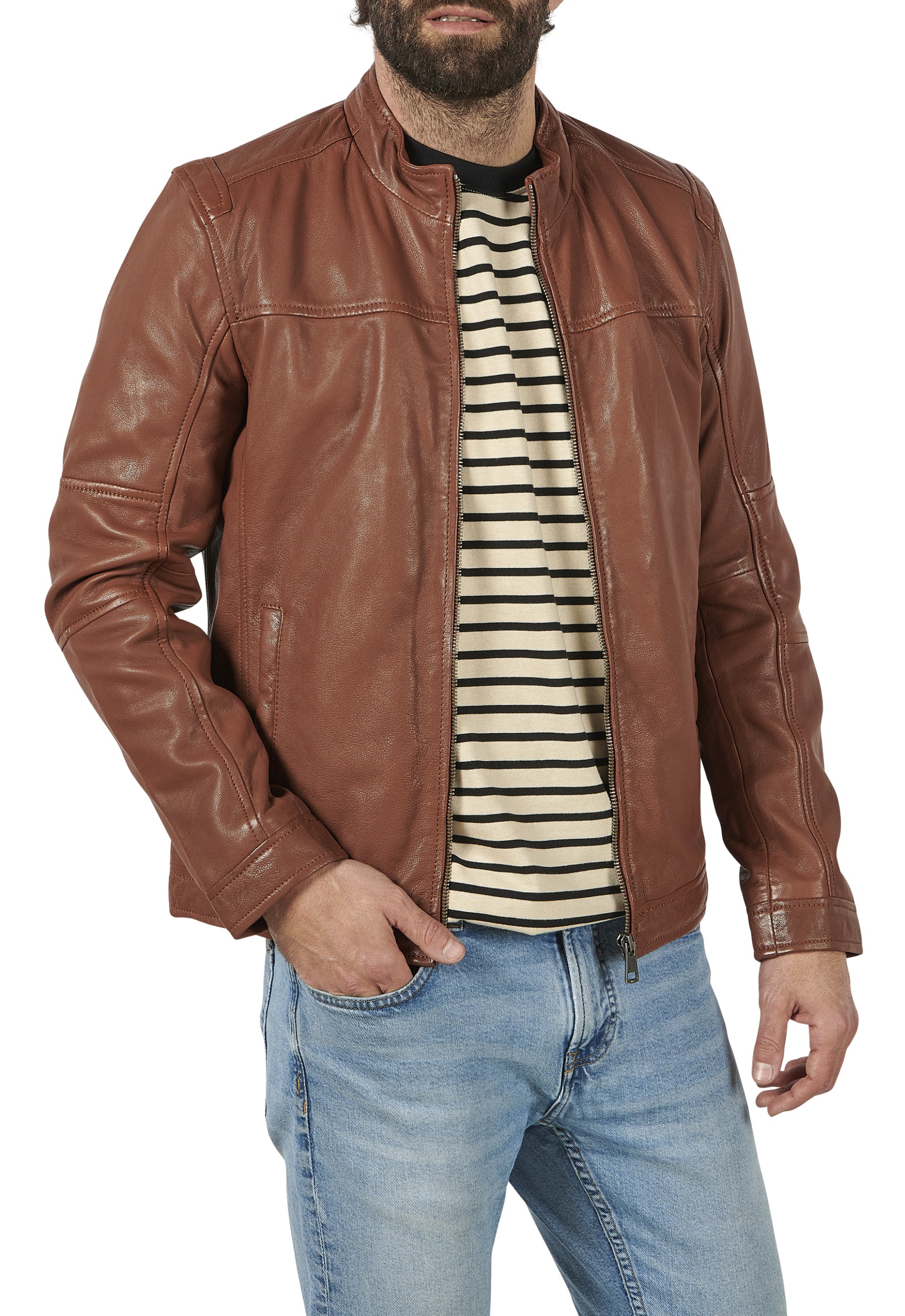 Blusão em pele Telmo