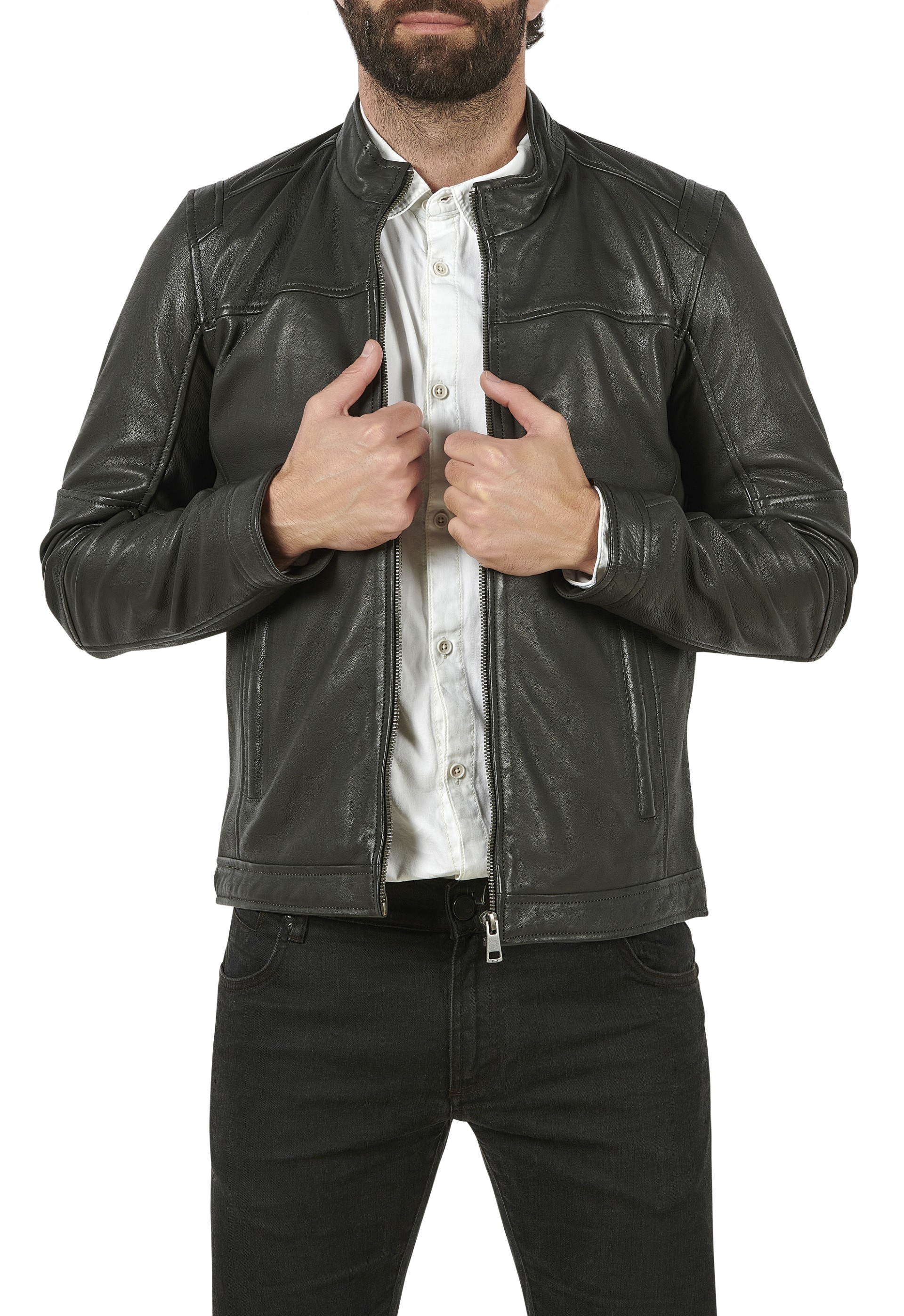 Blusão em pele Telmo