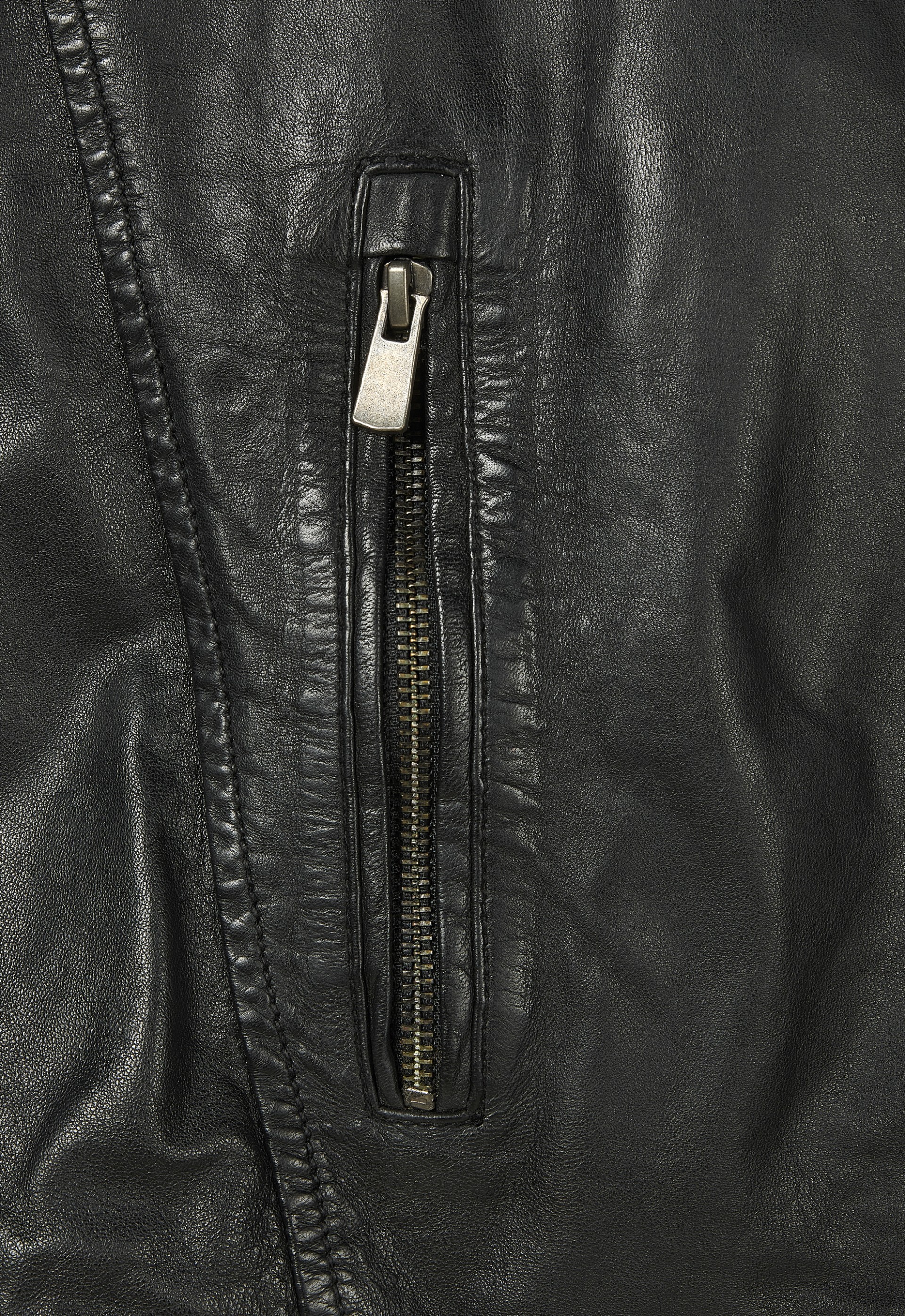 Blusão em pele Leonel