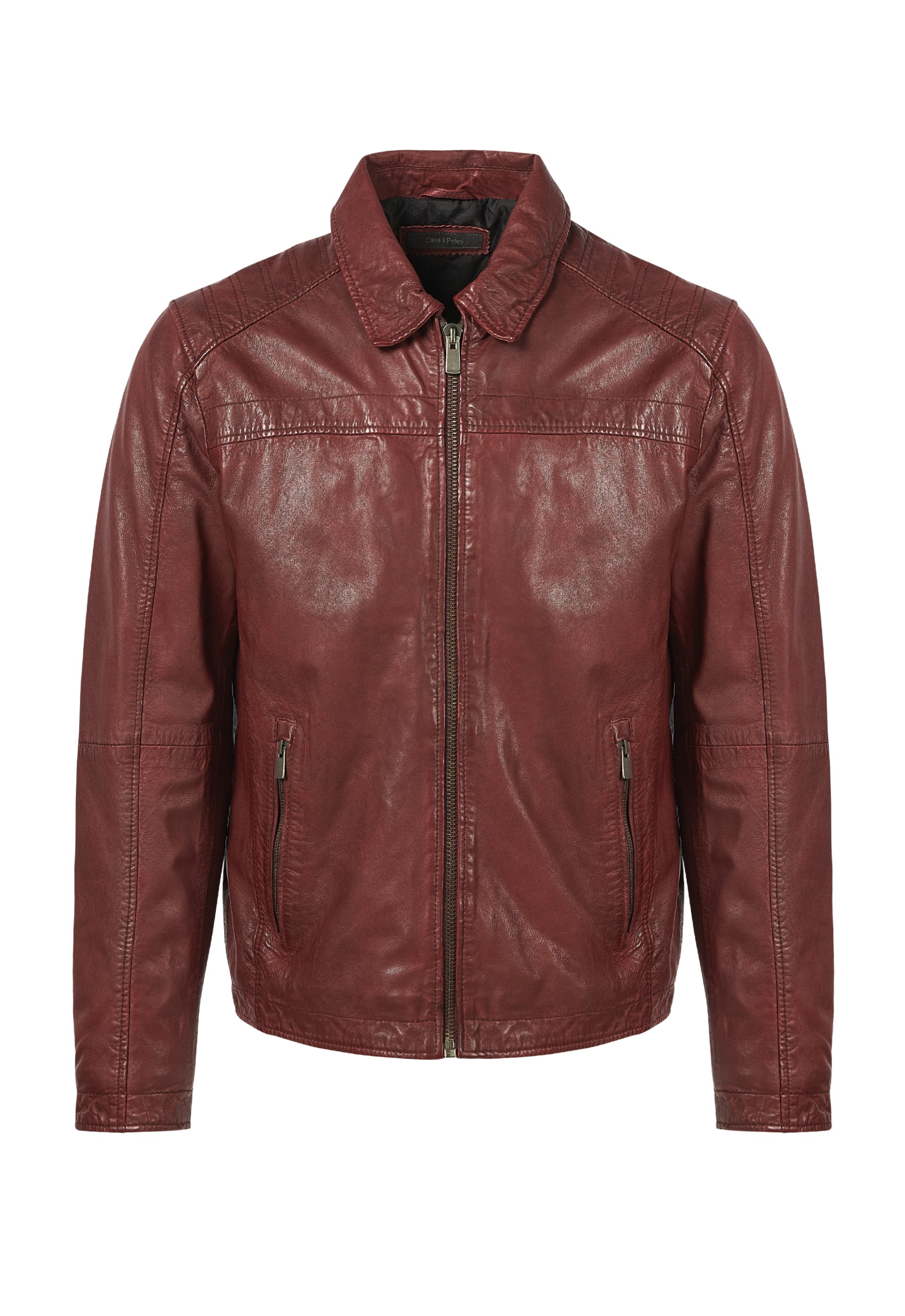Blusão em pele Leonel