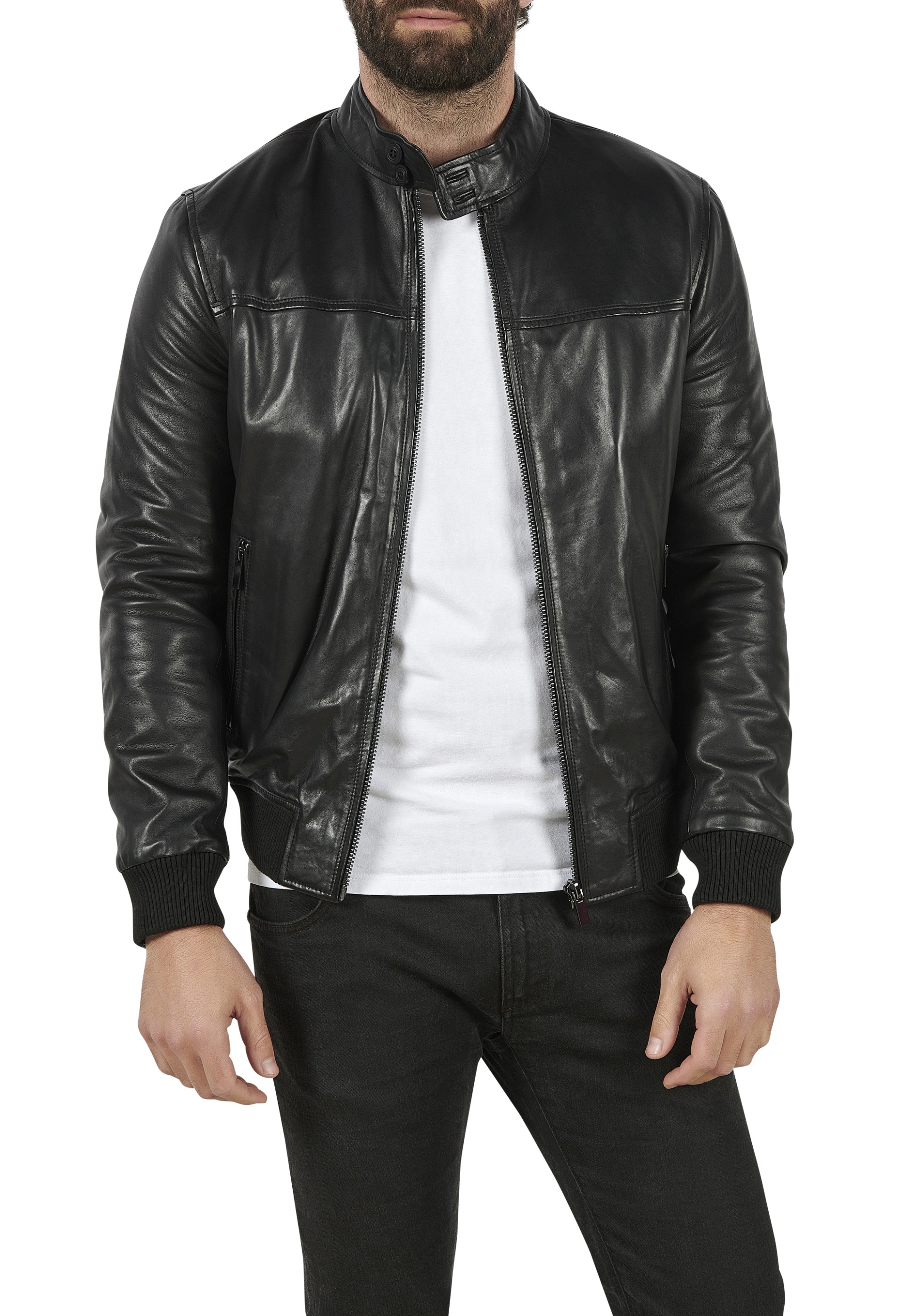 Blusão em pele Henrique