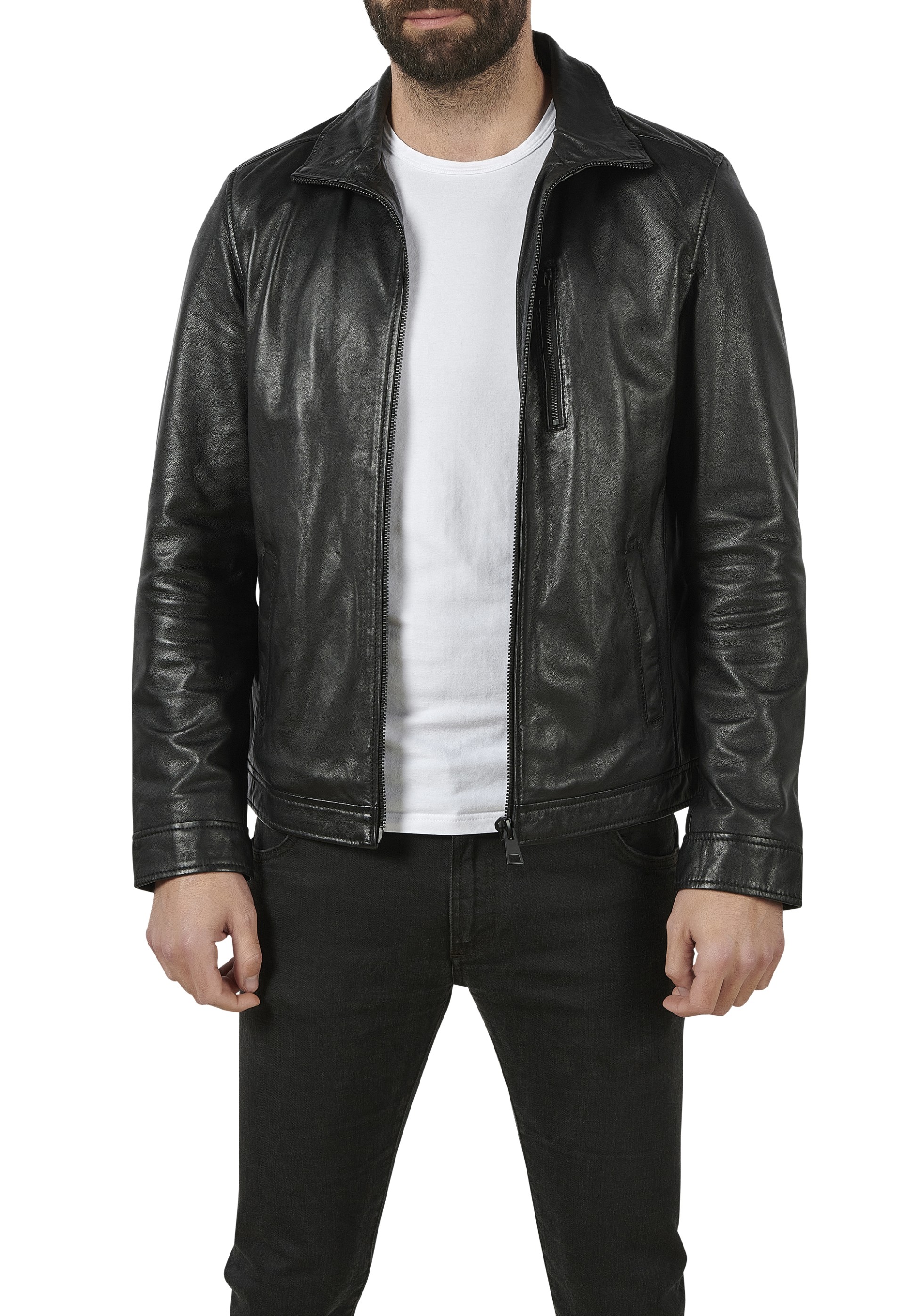 Blusão em pele Roberto