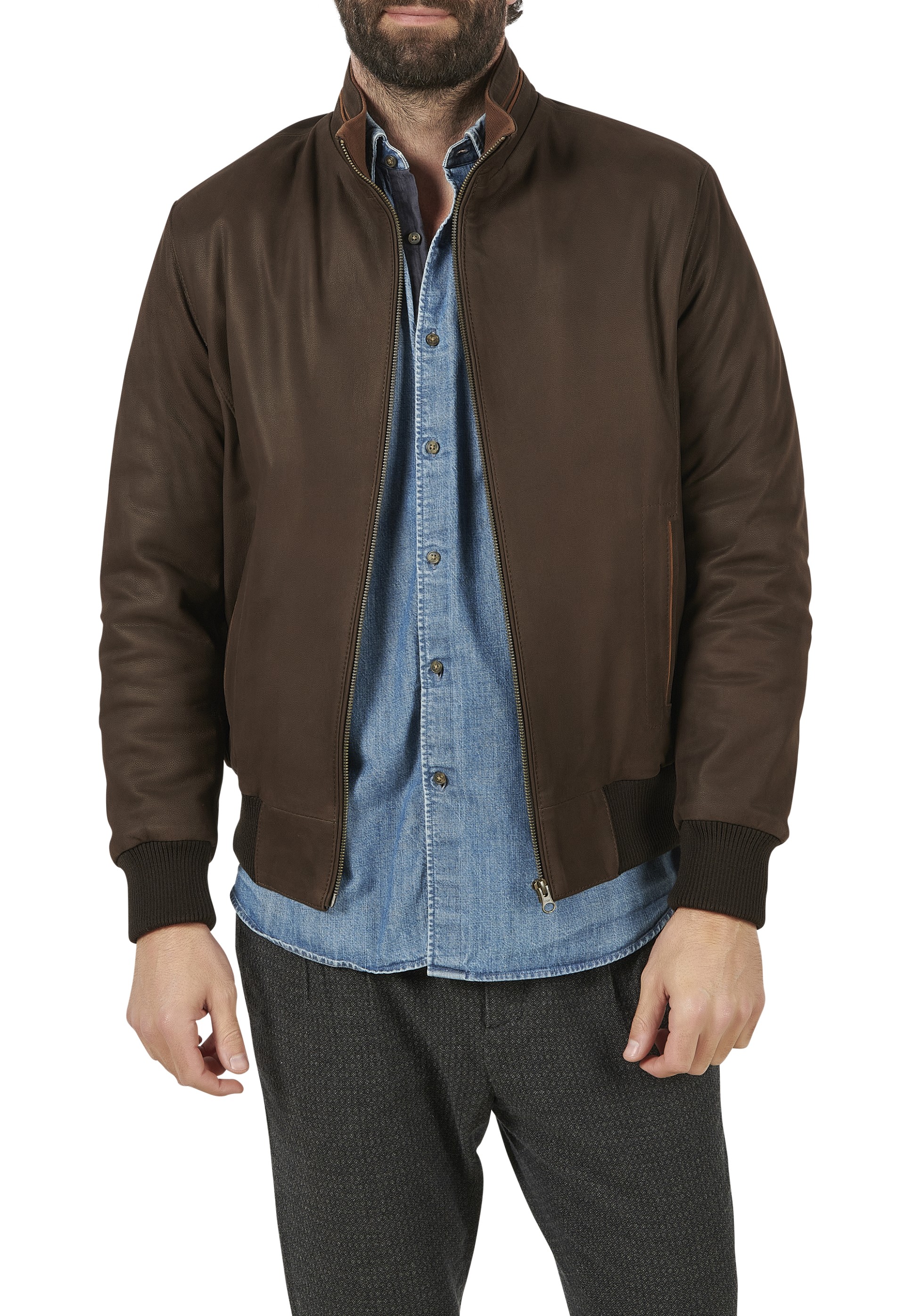 Blusão em pele Santiago