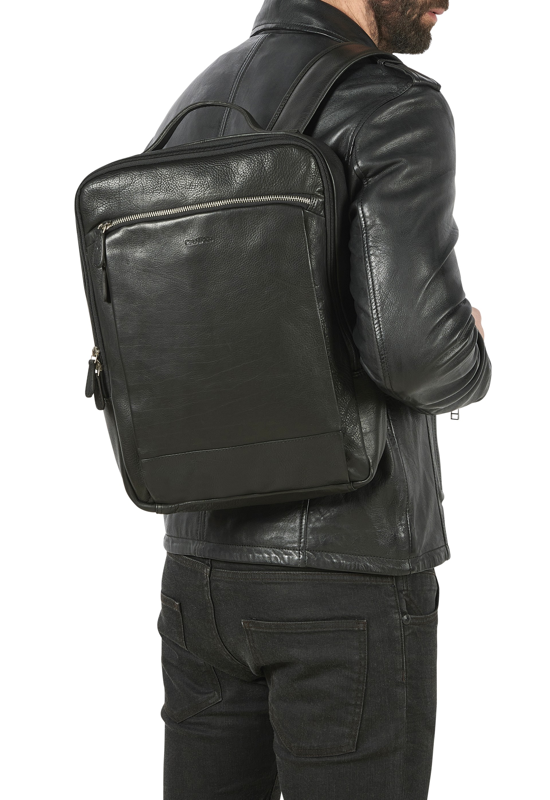 Mochila em pele Berlim