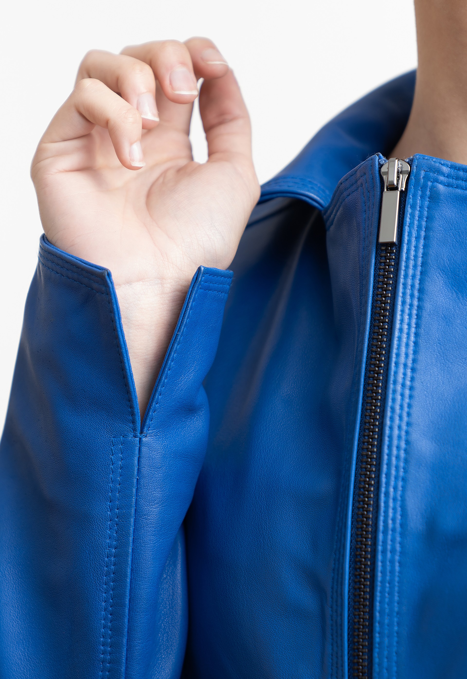 Casaco em pele Mirella