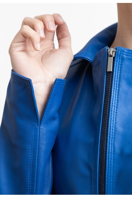 Casaco em pele Mirella