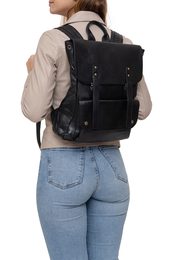 Mochila em pele 0SE039