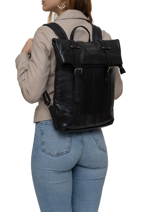 Mochile em pele Travel