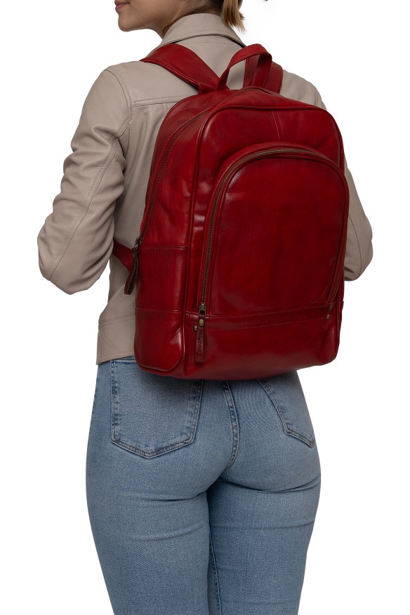 Mochila em pele SE390