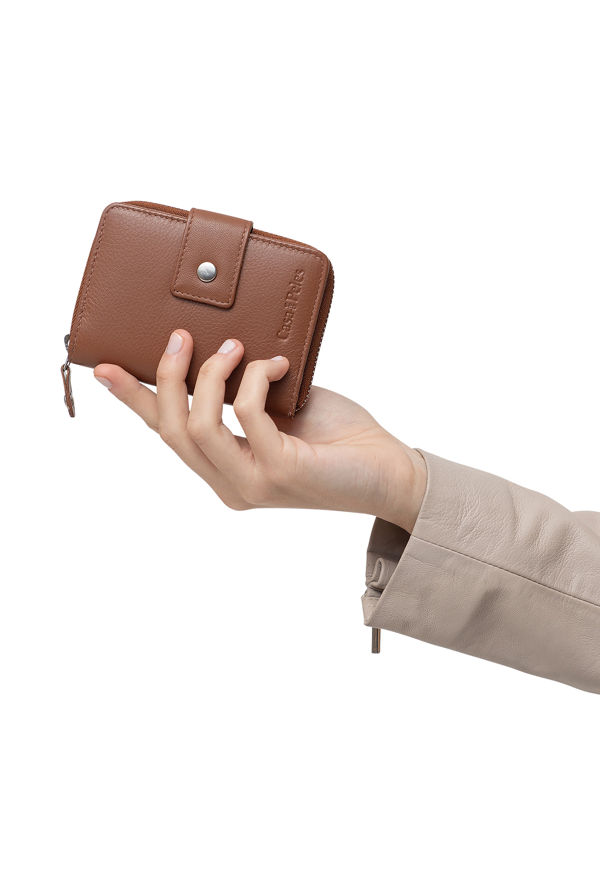 Carteira em pele 784