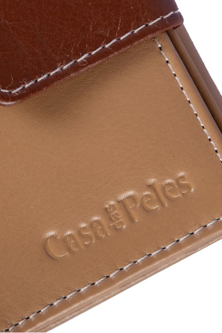 carteira em pele 2307