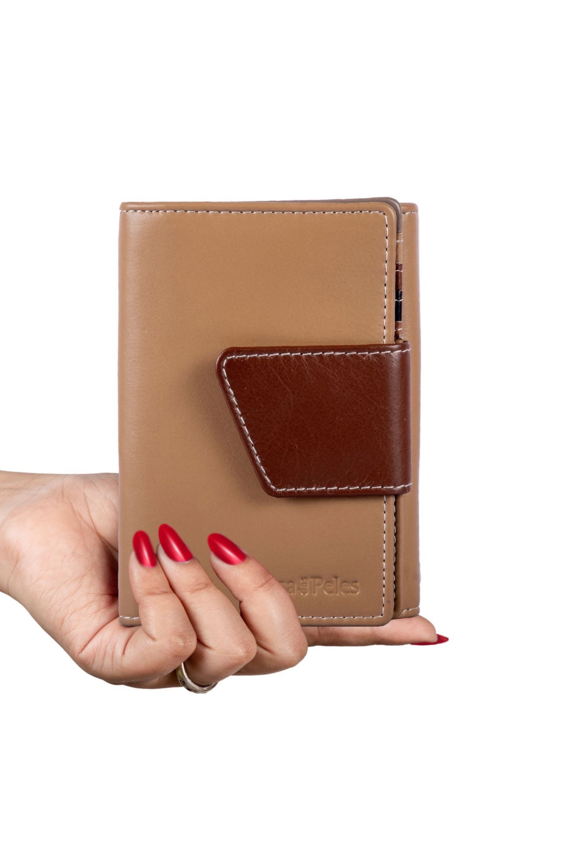 carteira em pele 2307