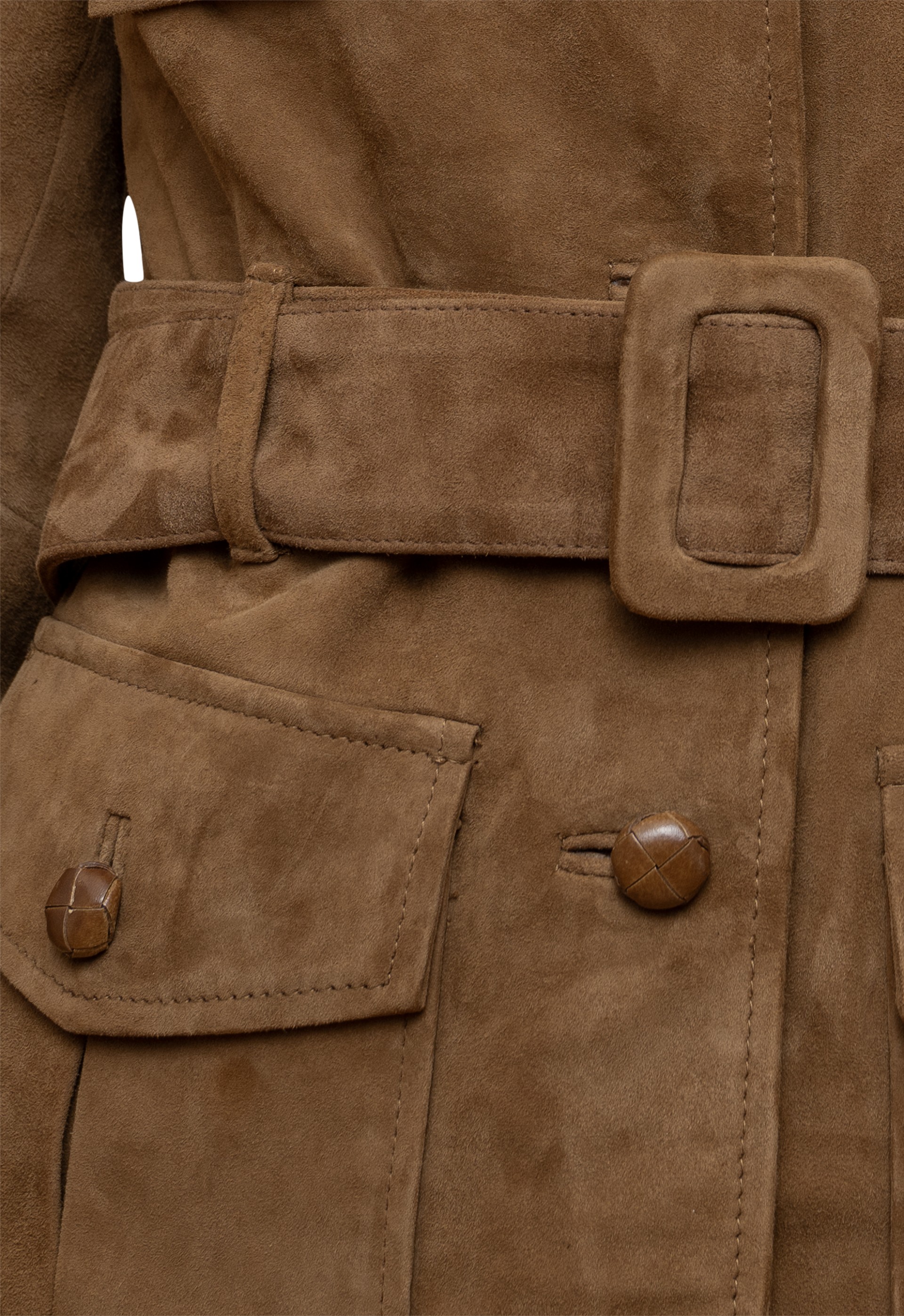 Casaco em pele Safira