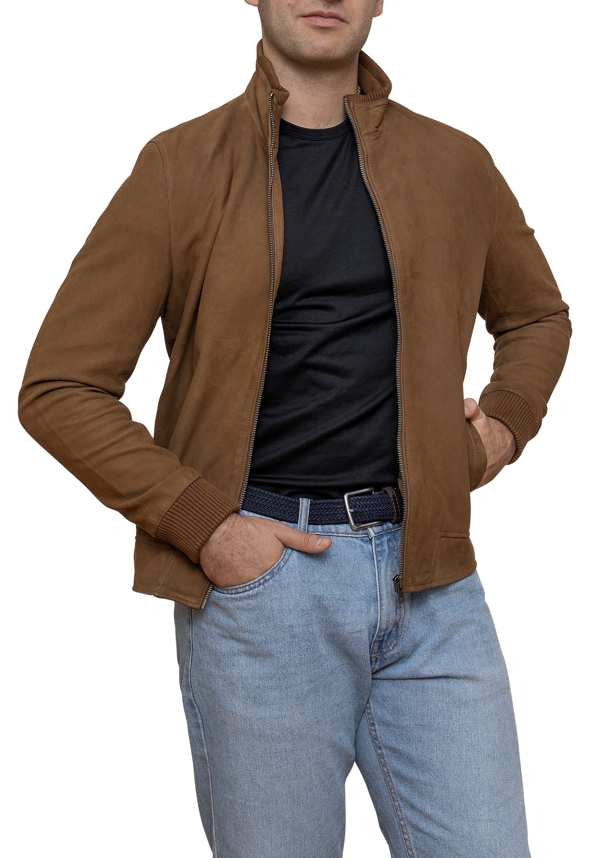 Blusão em pele Carlos