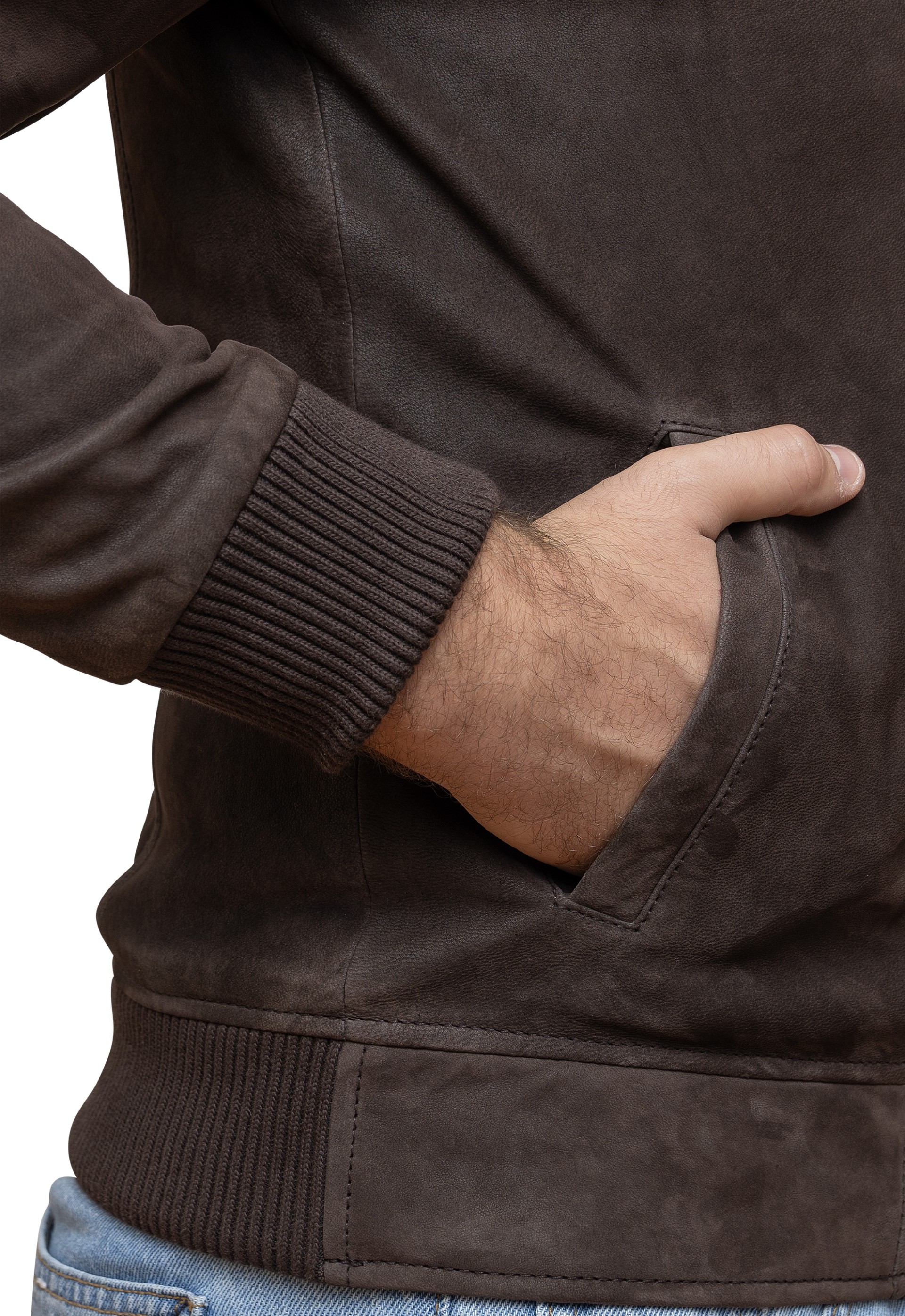 Blusão em pele Carlos