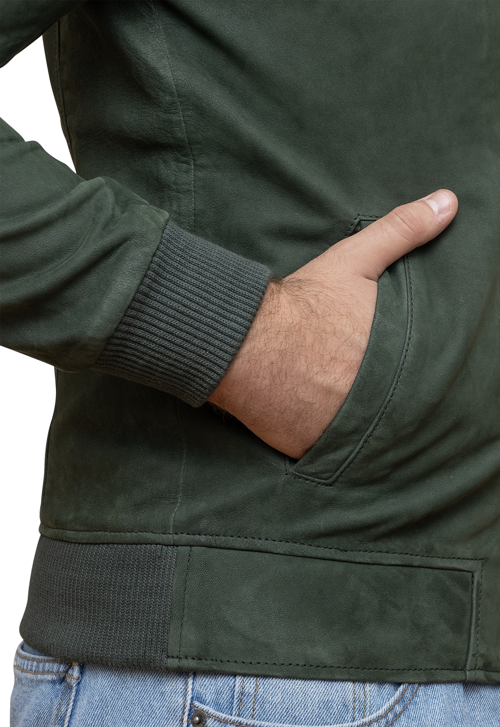 Blusão em pele Carlos