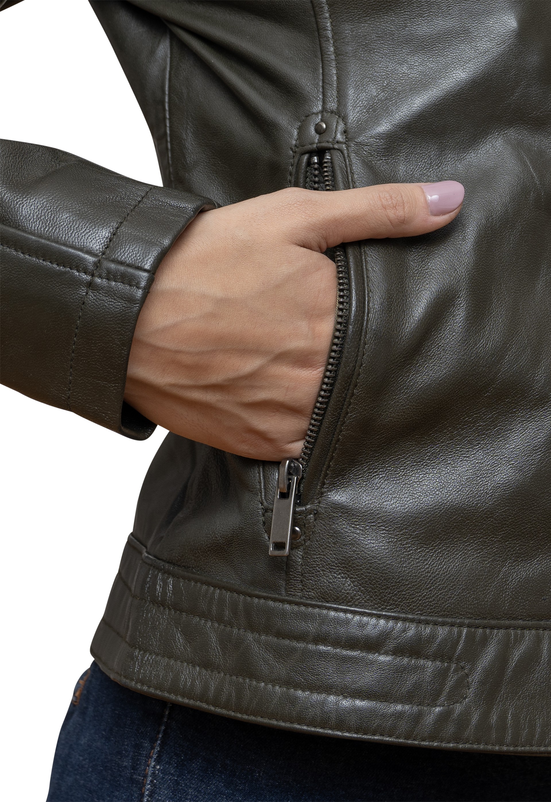 Blusão em pele AnaMar