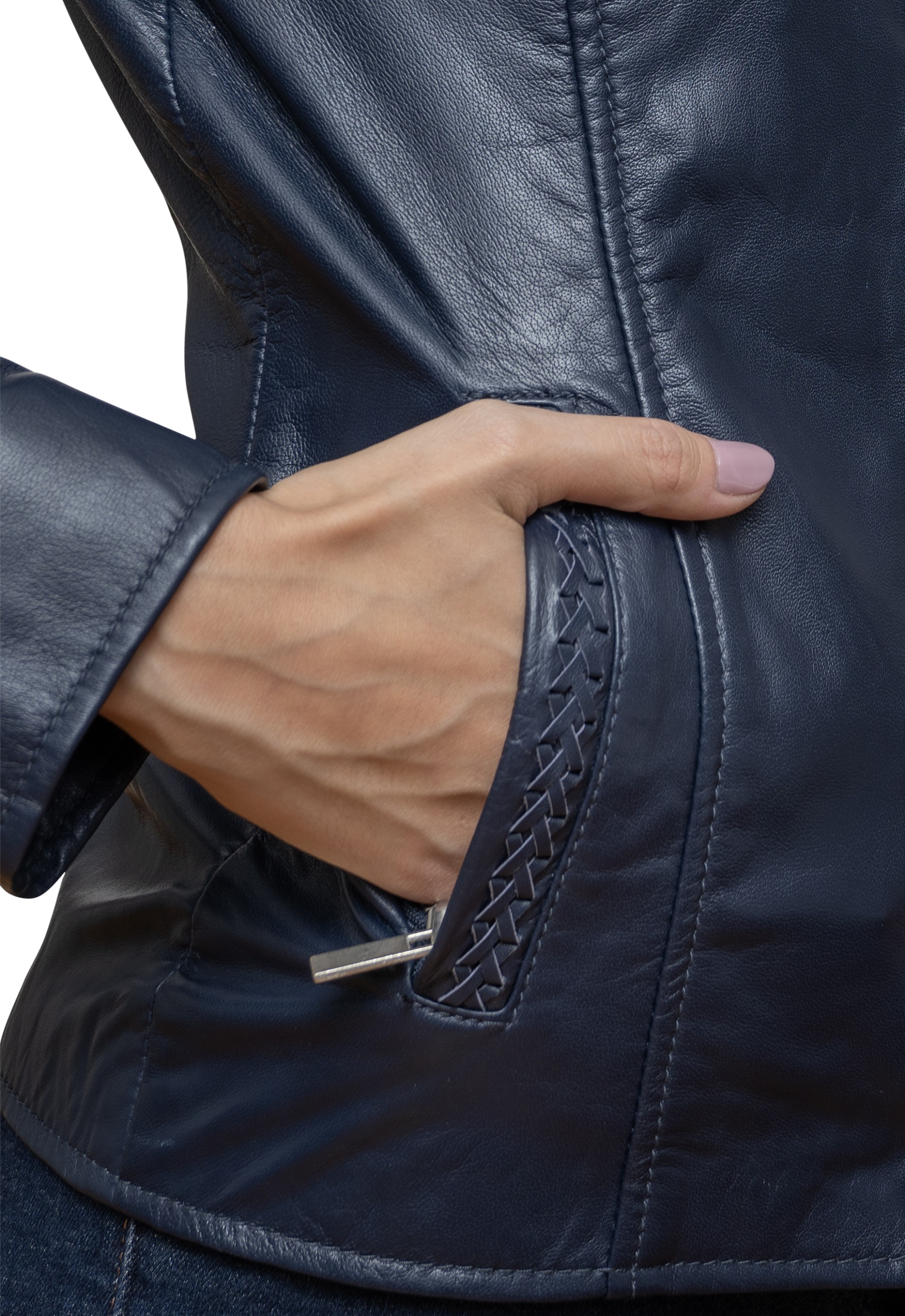 Blusão de pele Olívia