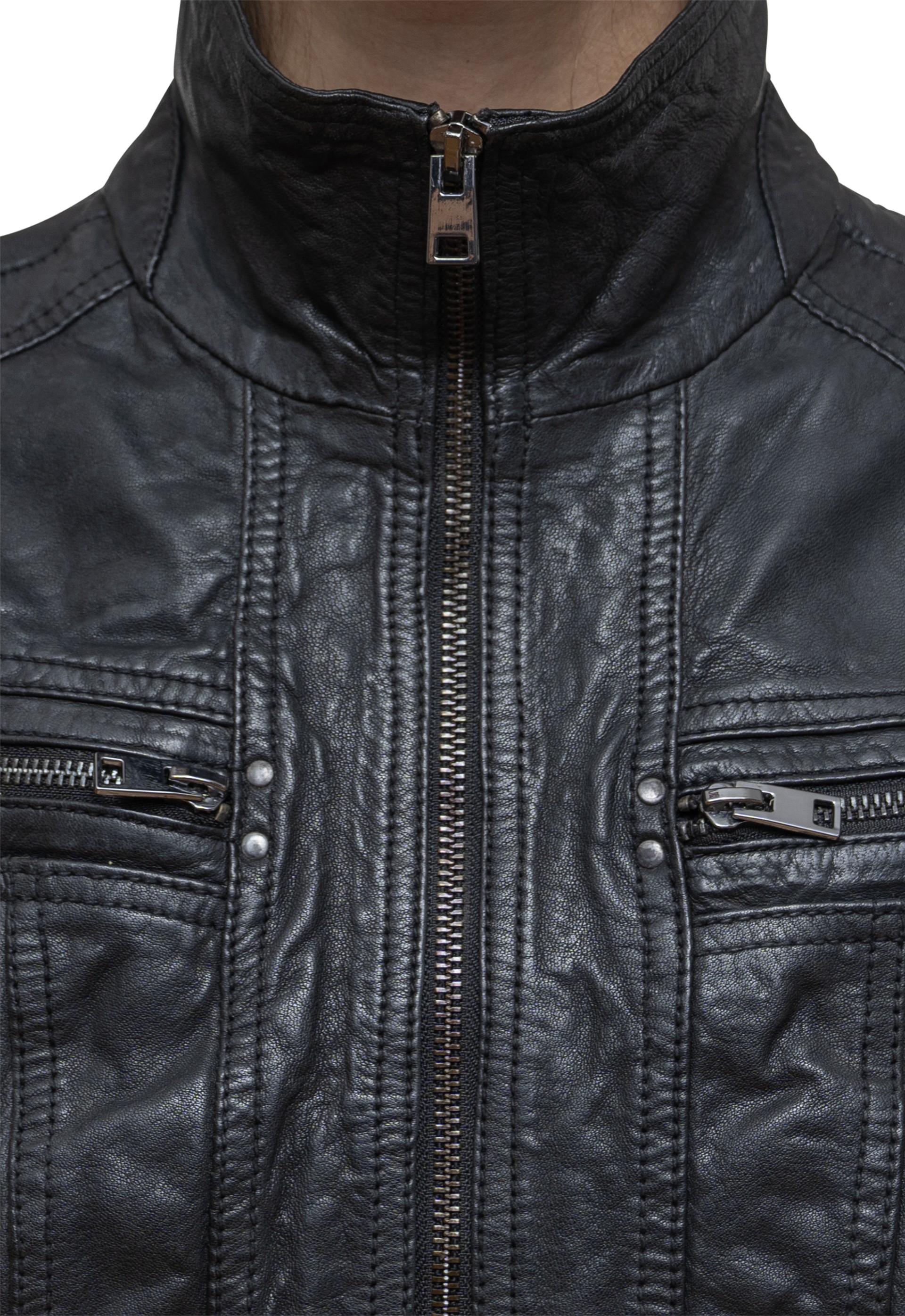 Blusão em pele Diana