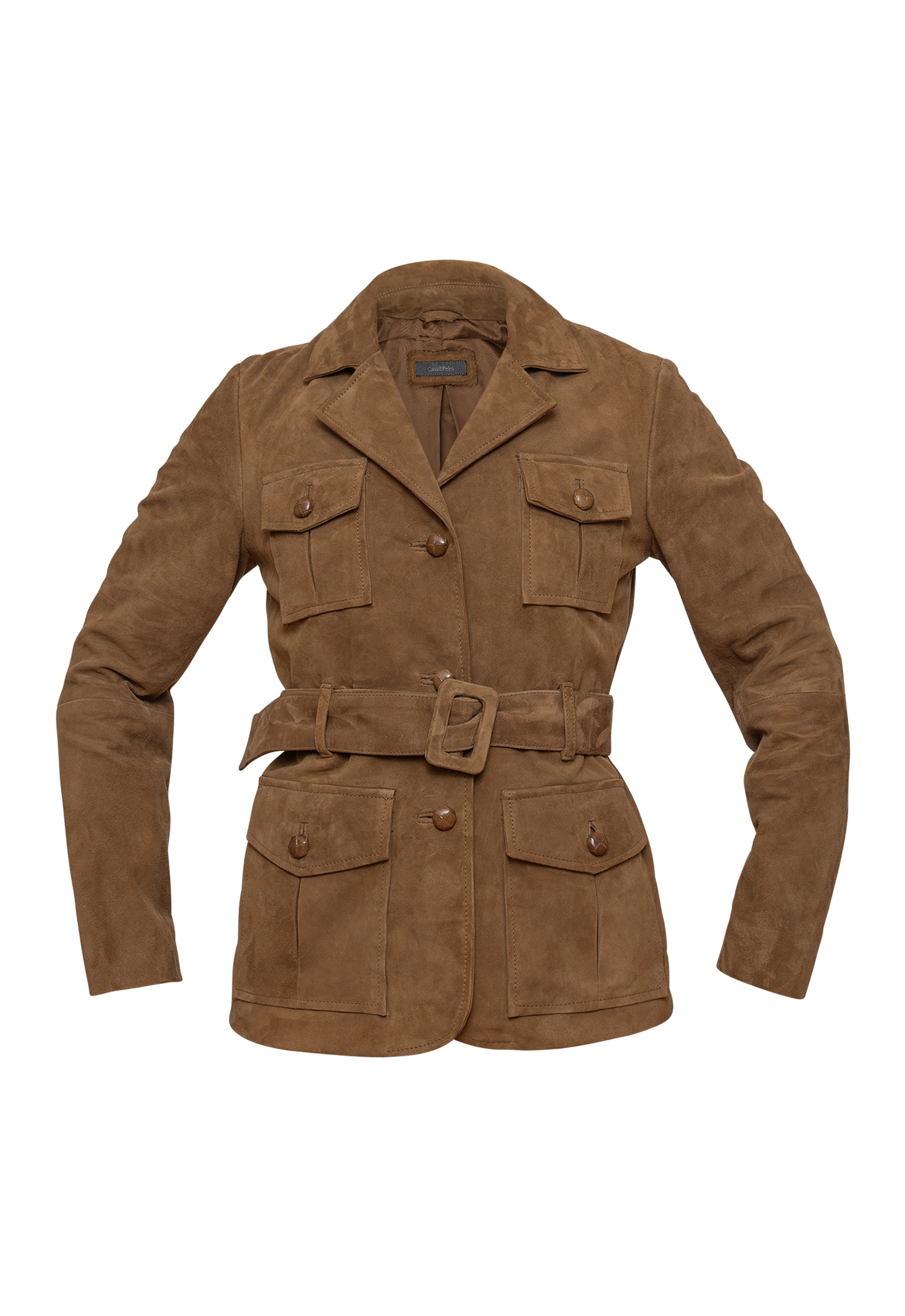 Casaco em pele Safira