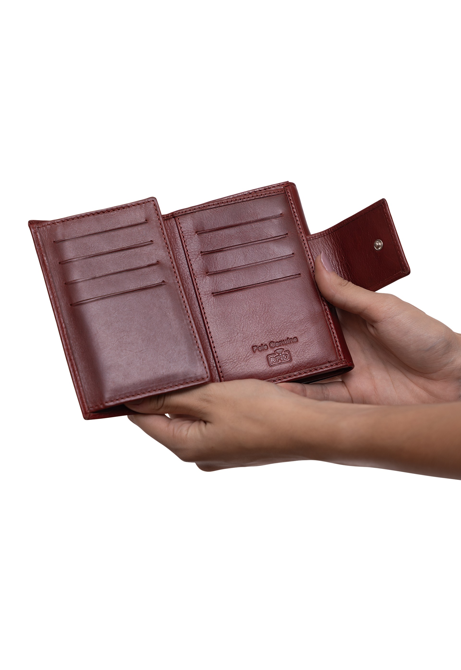 Carteira em Pele W3