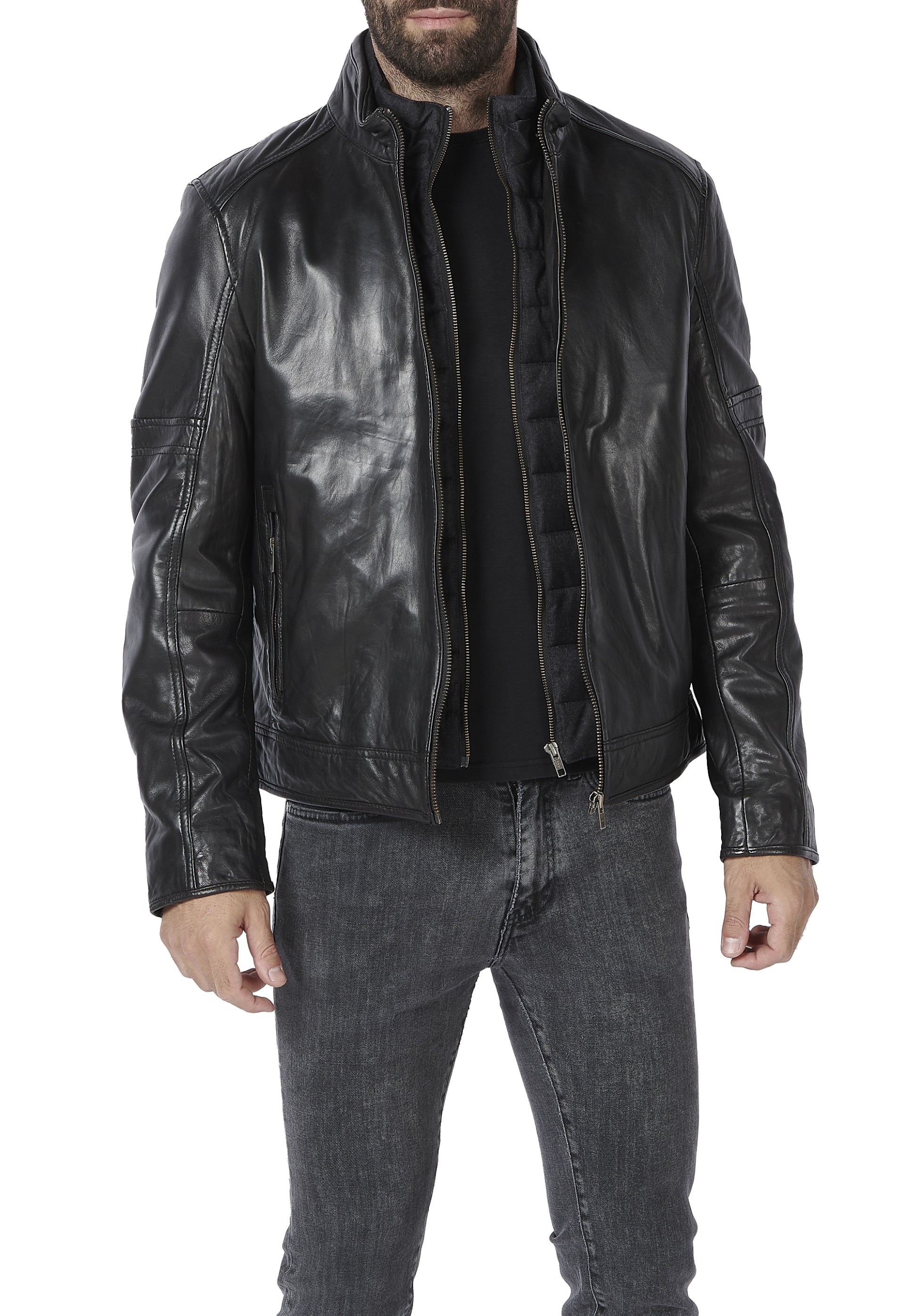 Blusão em pele Anton