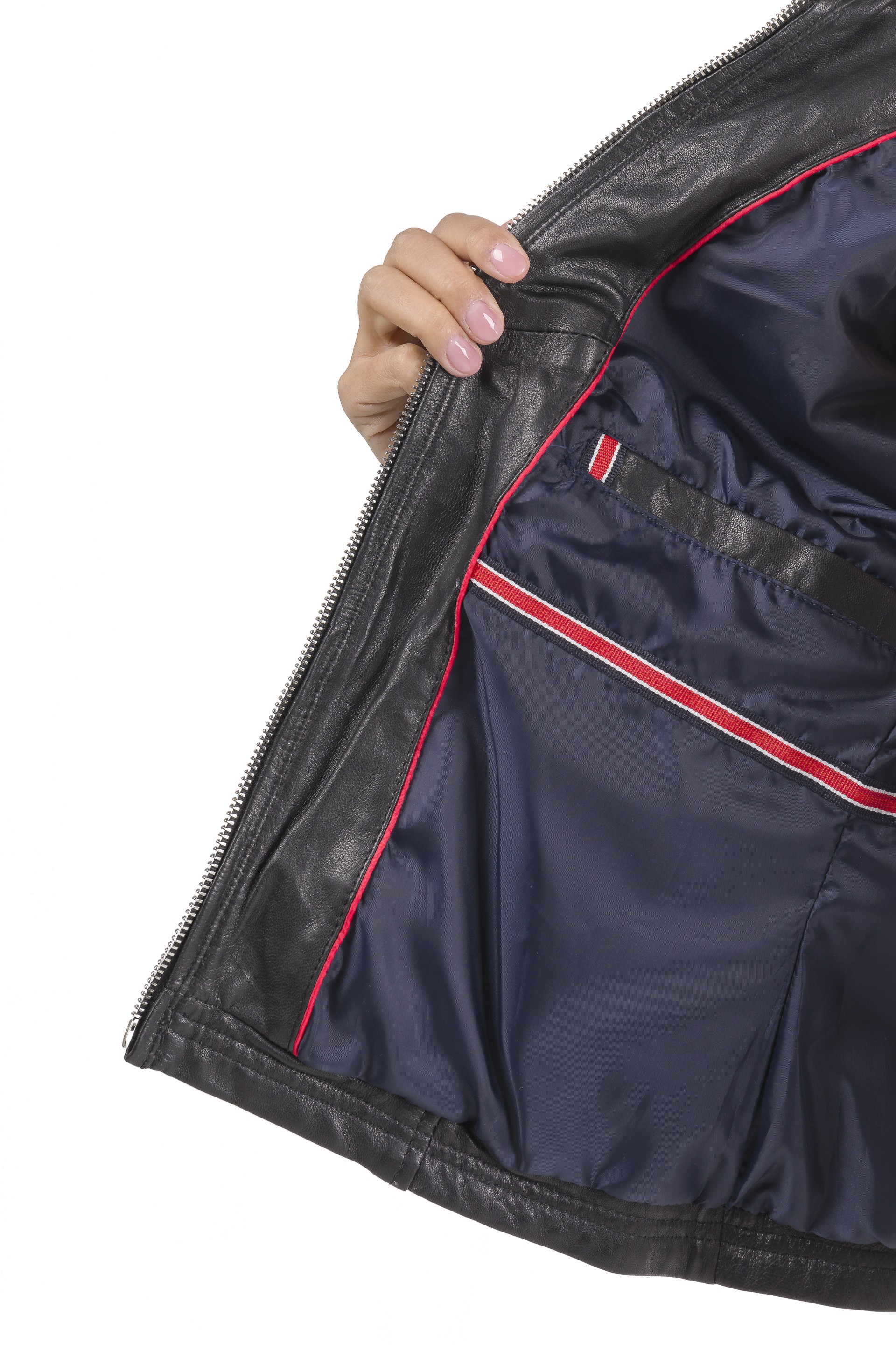 Blusão de pele Letícia