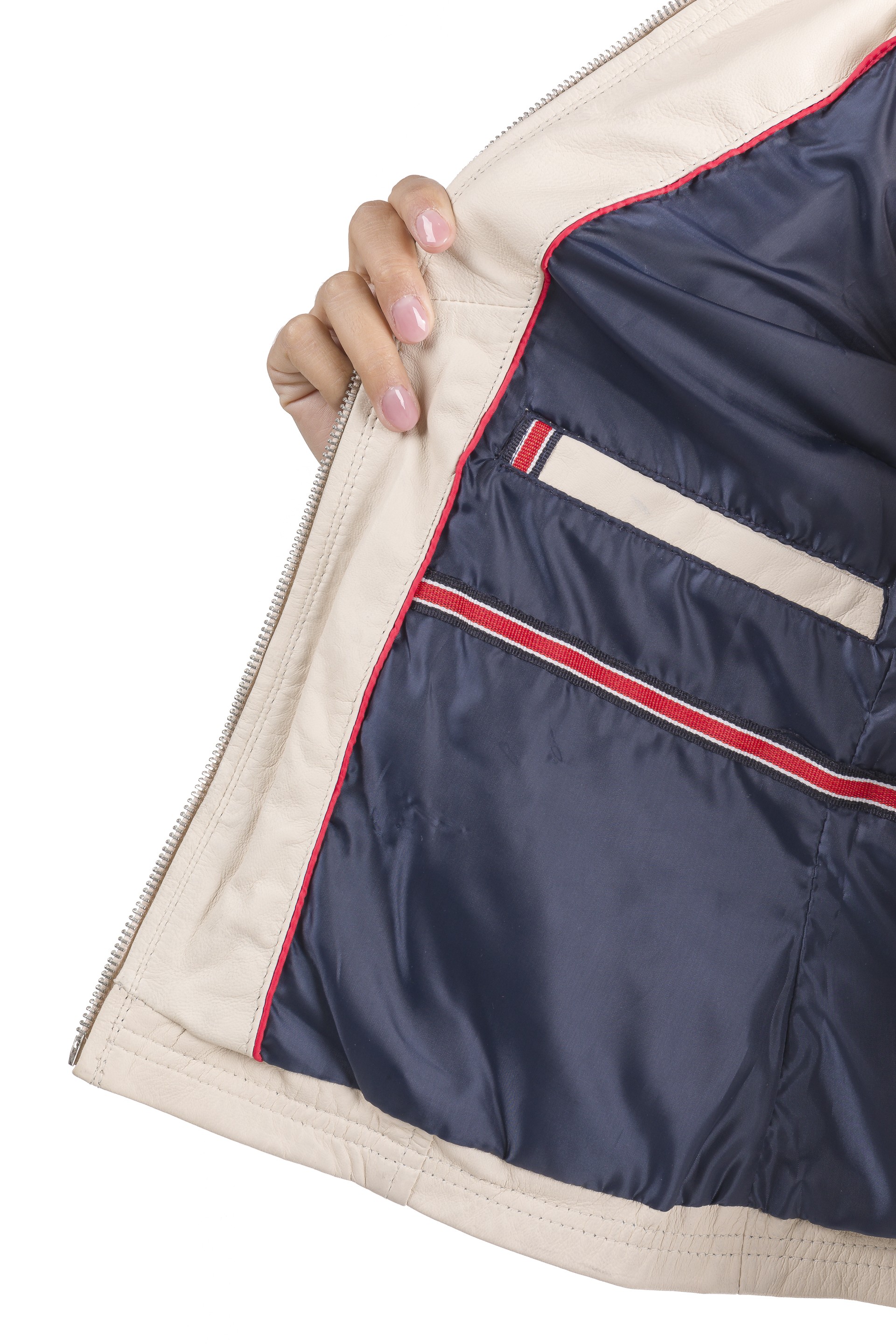 Blusão de pele Letícia