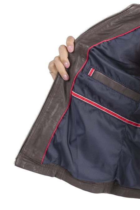 Bluso de pele Letcia