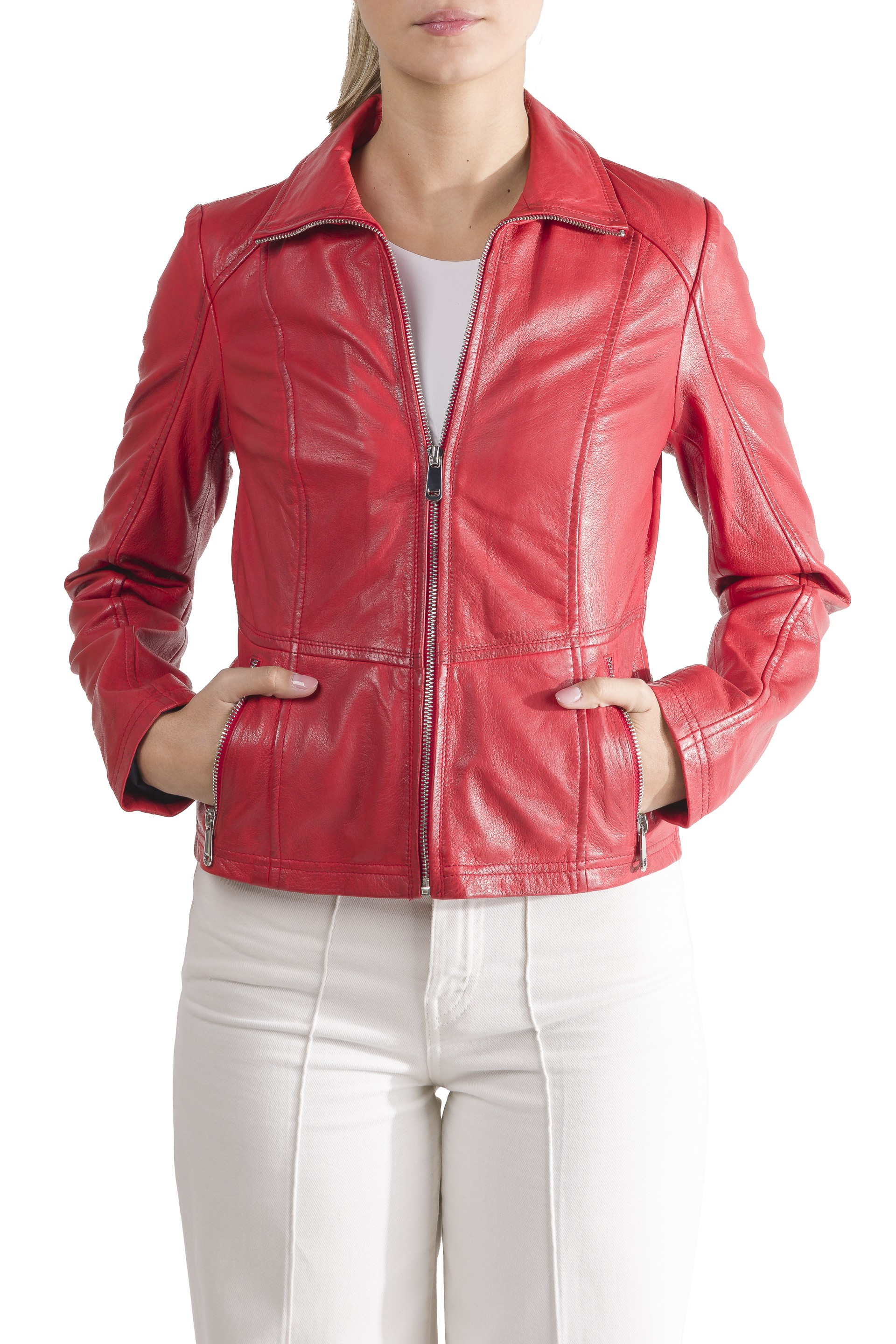 Blusão de pele Letícia