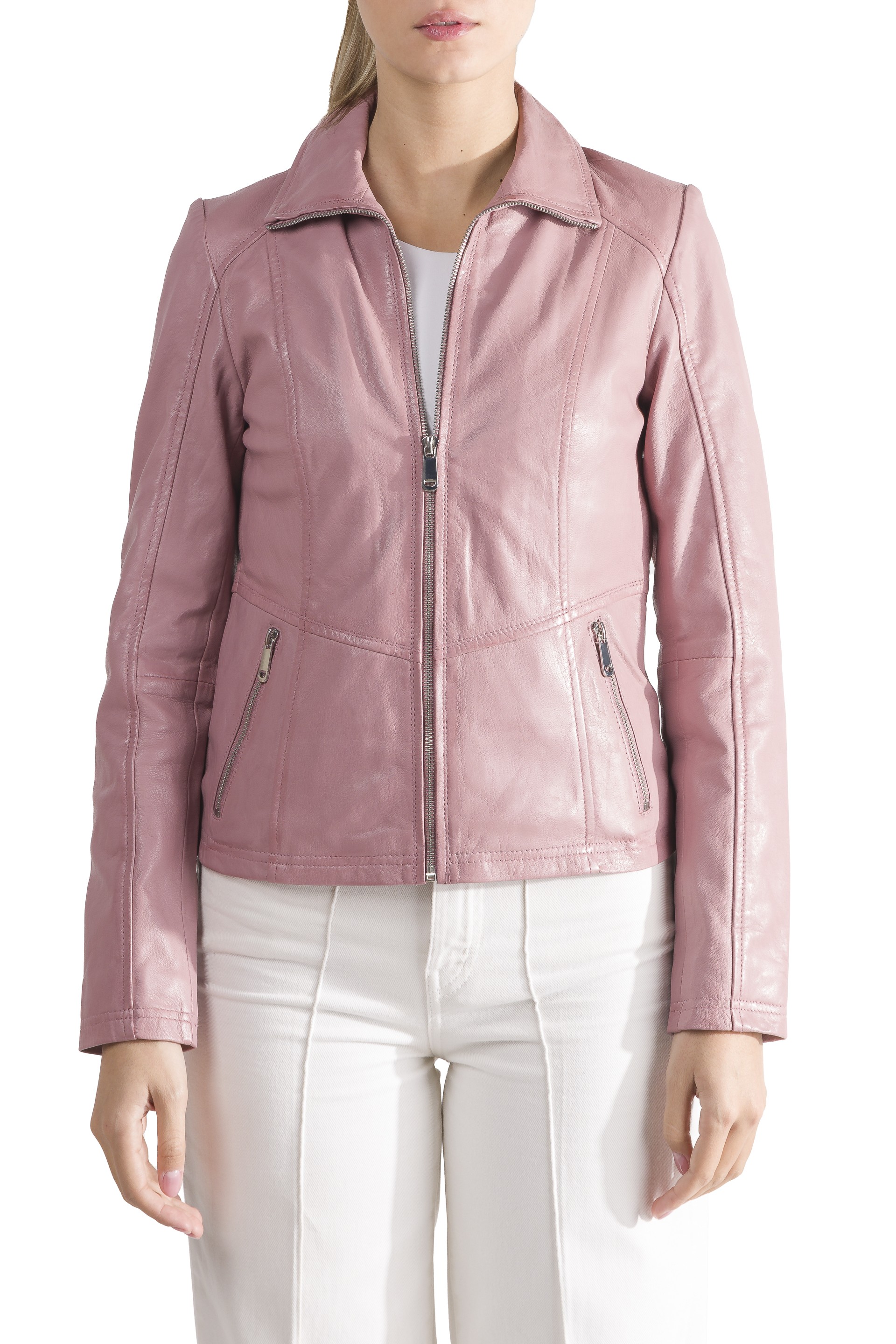 Blusão de pele Letícia