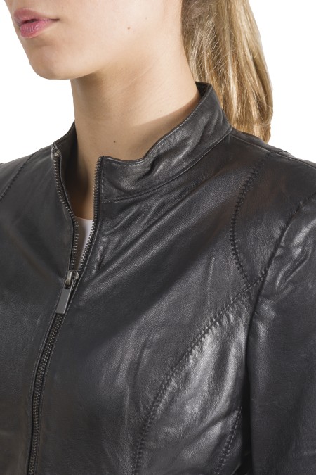 Bluso de pele Regina