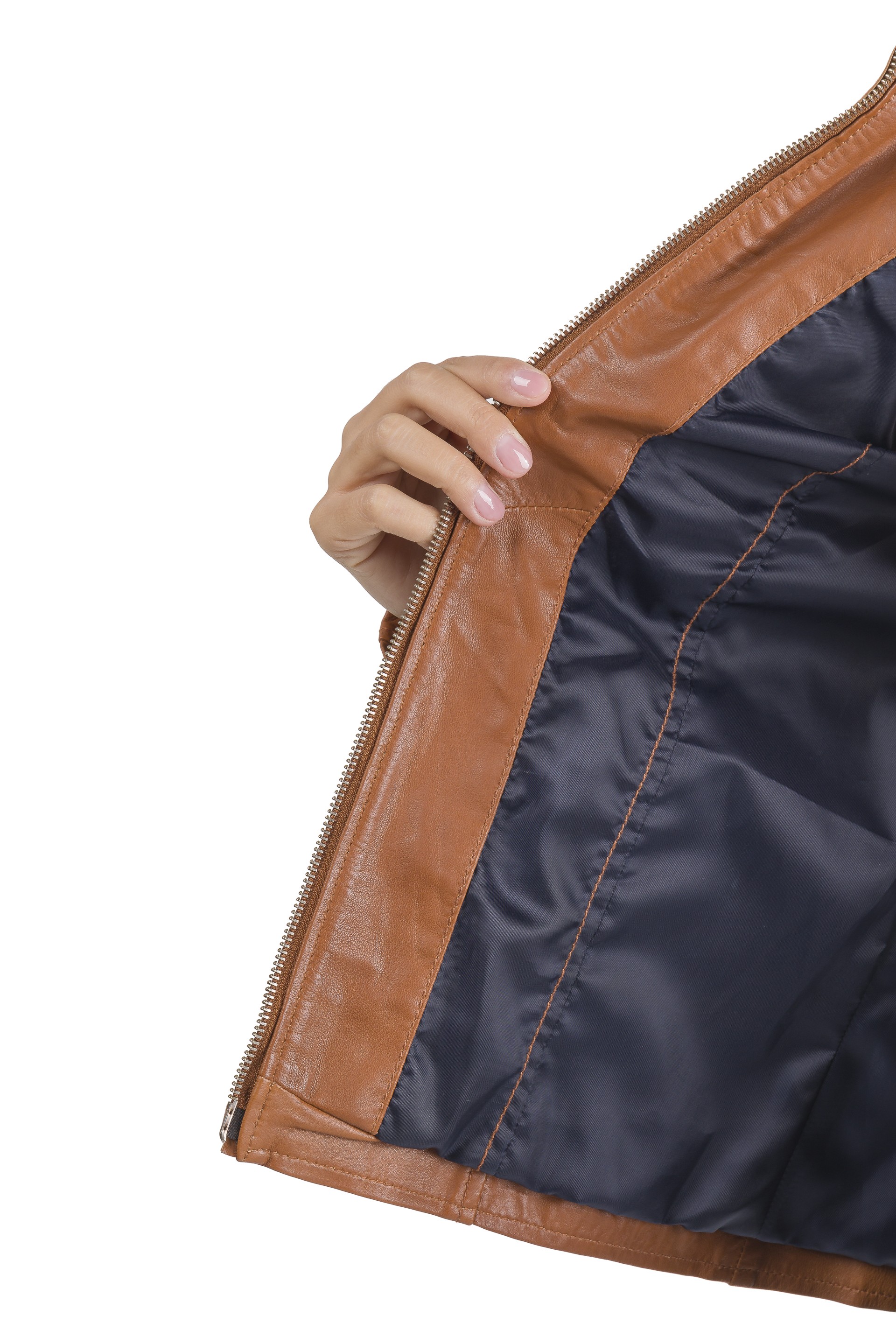 Blusão de pele Olívia