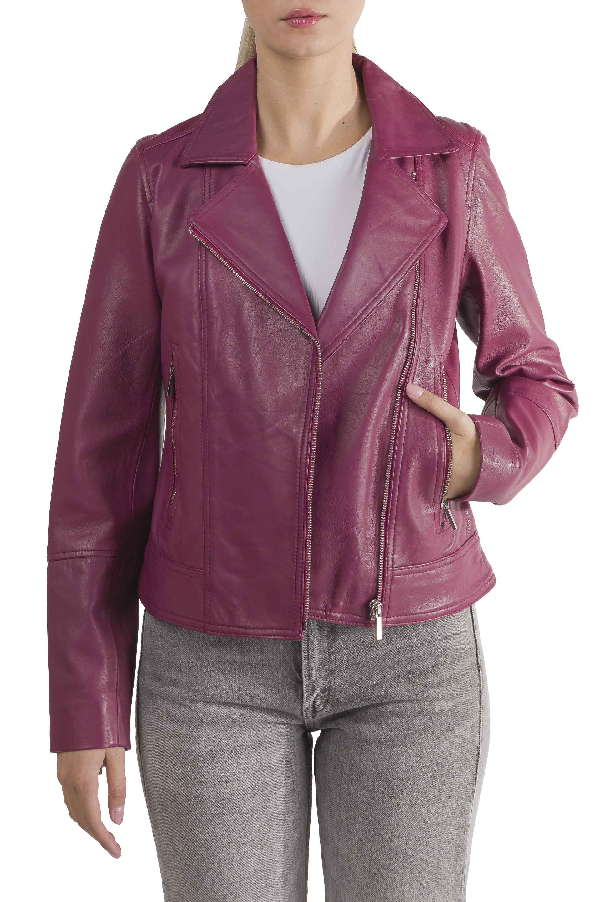 Blusão de pele Isla