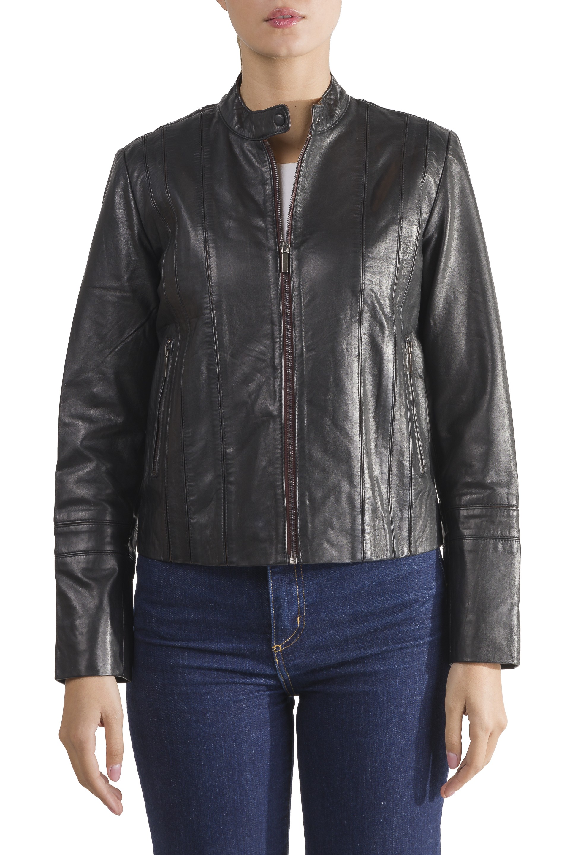 Blusão de pele Bárbara