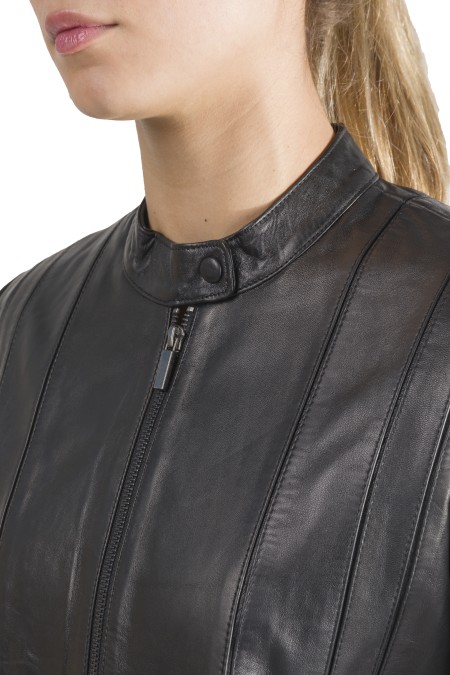 Bluso de pele Brbara