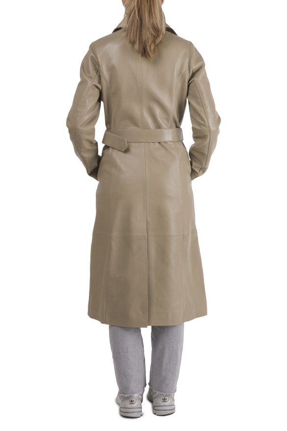 Gabardine de pele Clia
